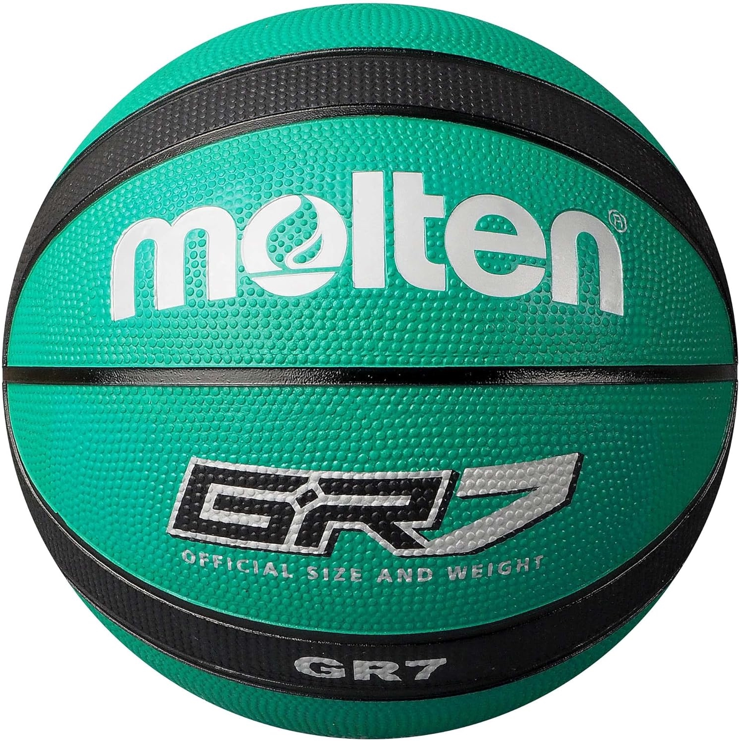 Molten BGR7-GK Trainingsball, Gummi, 12 Felder, griffig