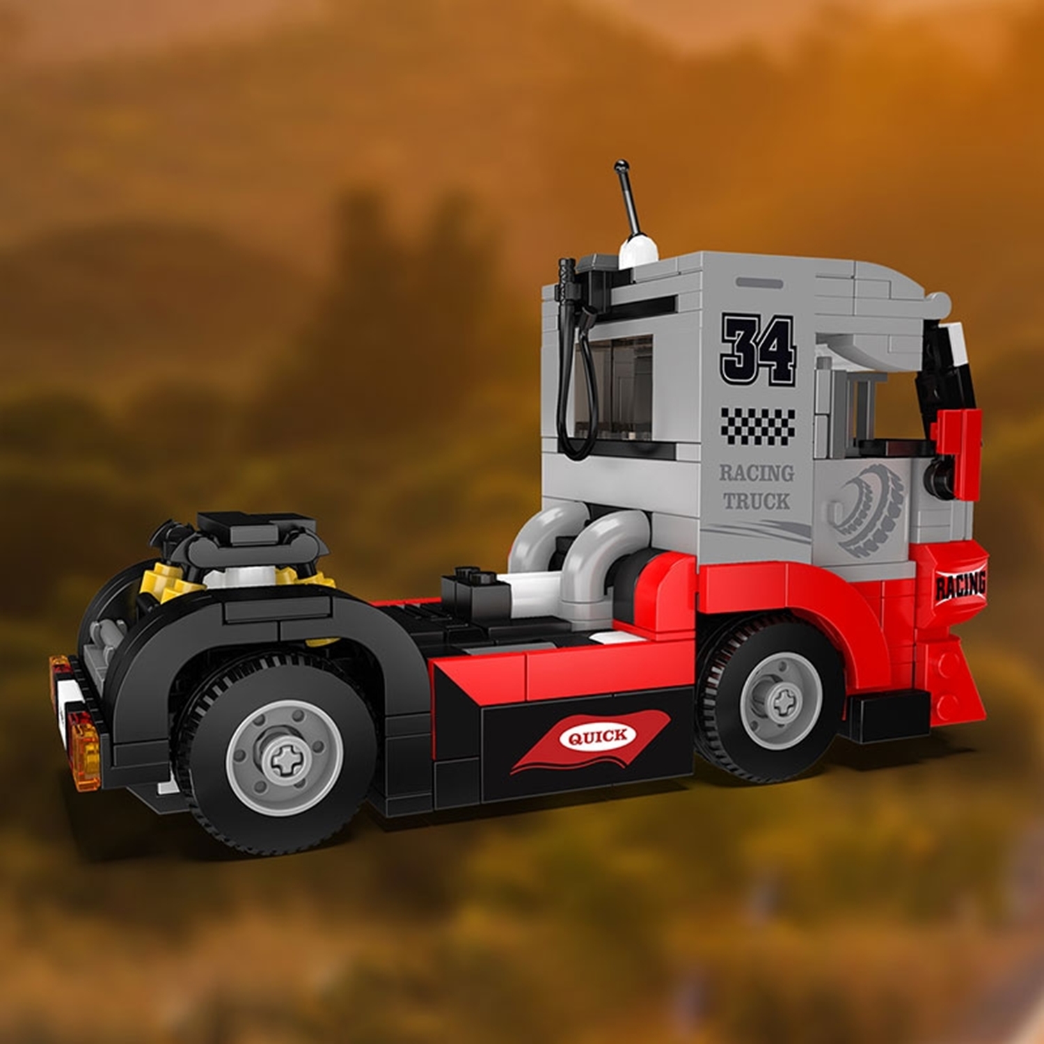 Mould King 24085 Racing-Truck