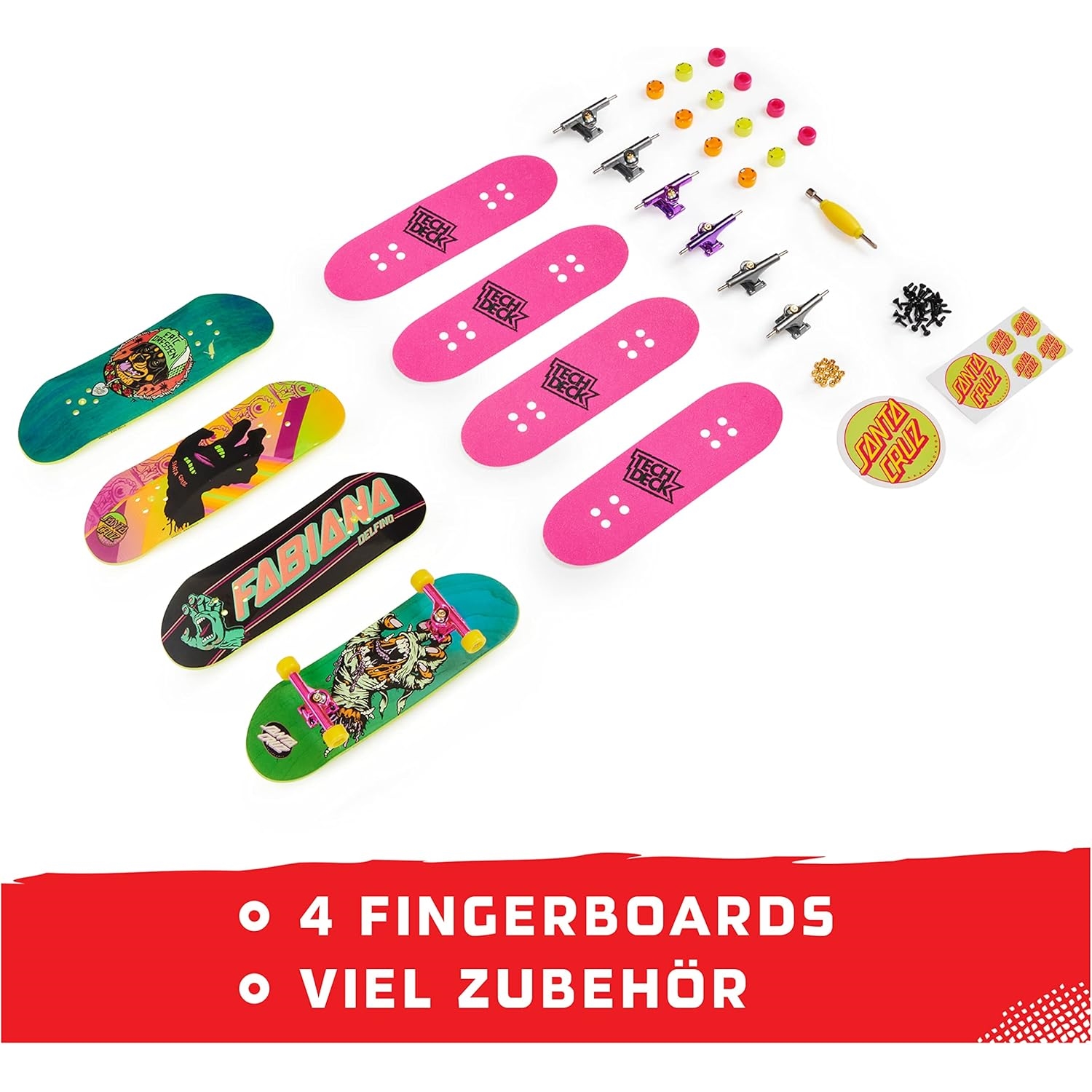 Spin Master 6028815 Tech Deck – Ultra DLX 4-pack (Ast)
