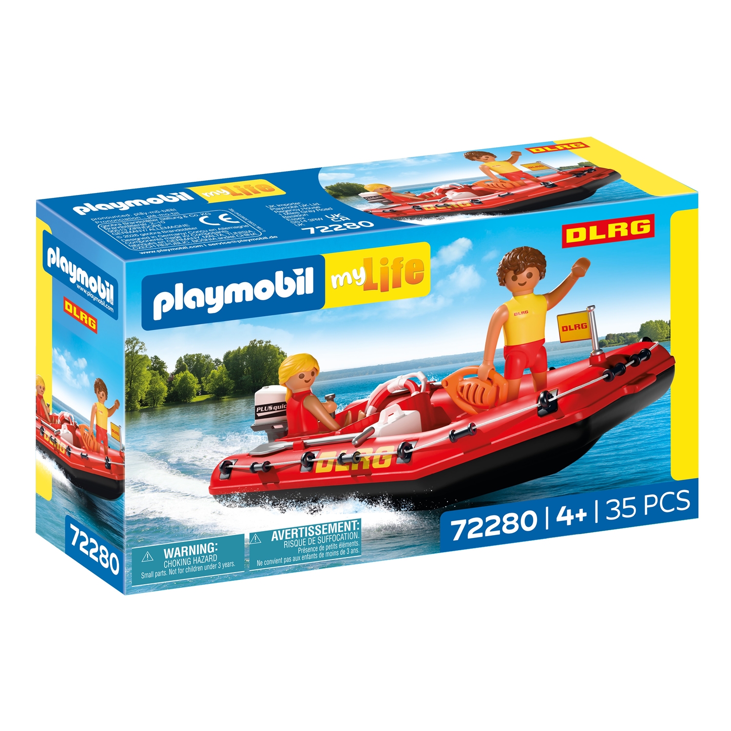 PLAYMOBIL 72280 Rettungsboot DLRG