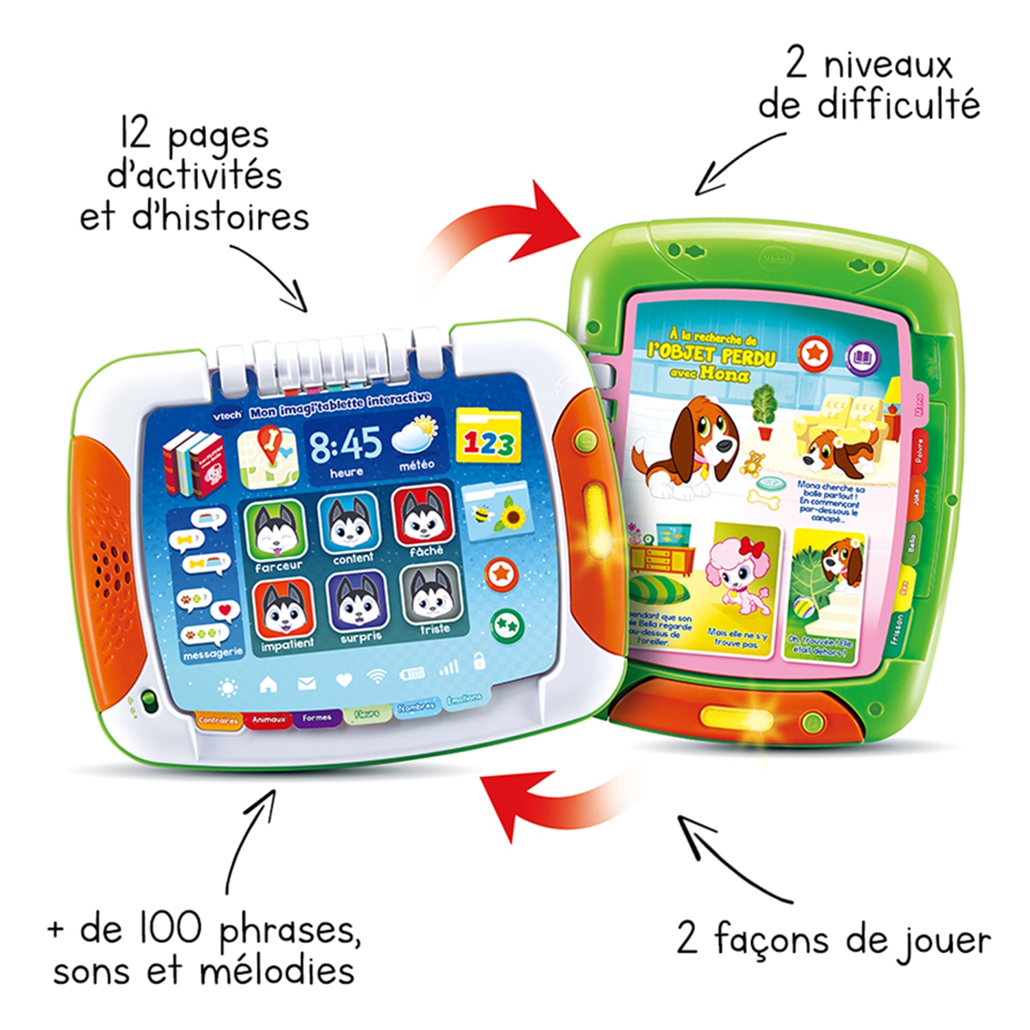Vtech 80-611205 Mon imagi'tablette interactive