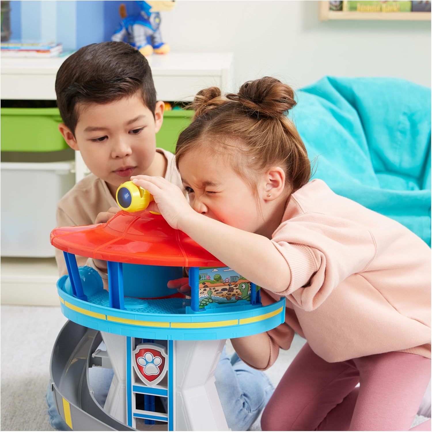 Spin Master 6065500 Paw Patrol - Lookout Tower Playset (Hauptquartier)