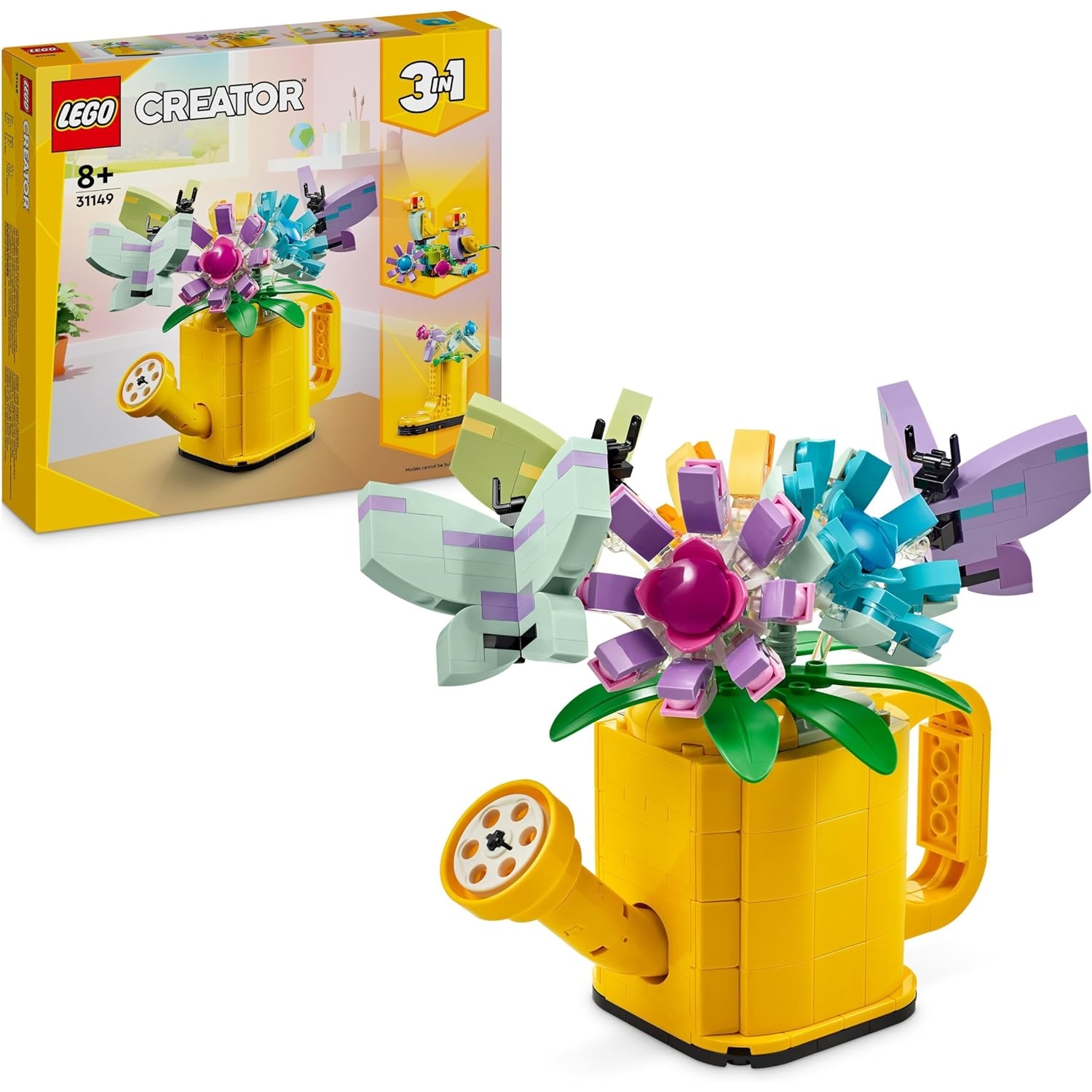 LEGO 31149 Creator 3-in-1-Sets Gießkanne mit Blumen