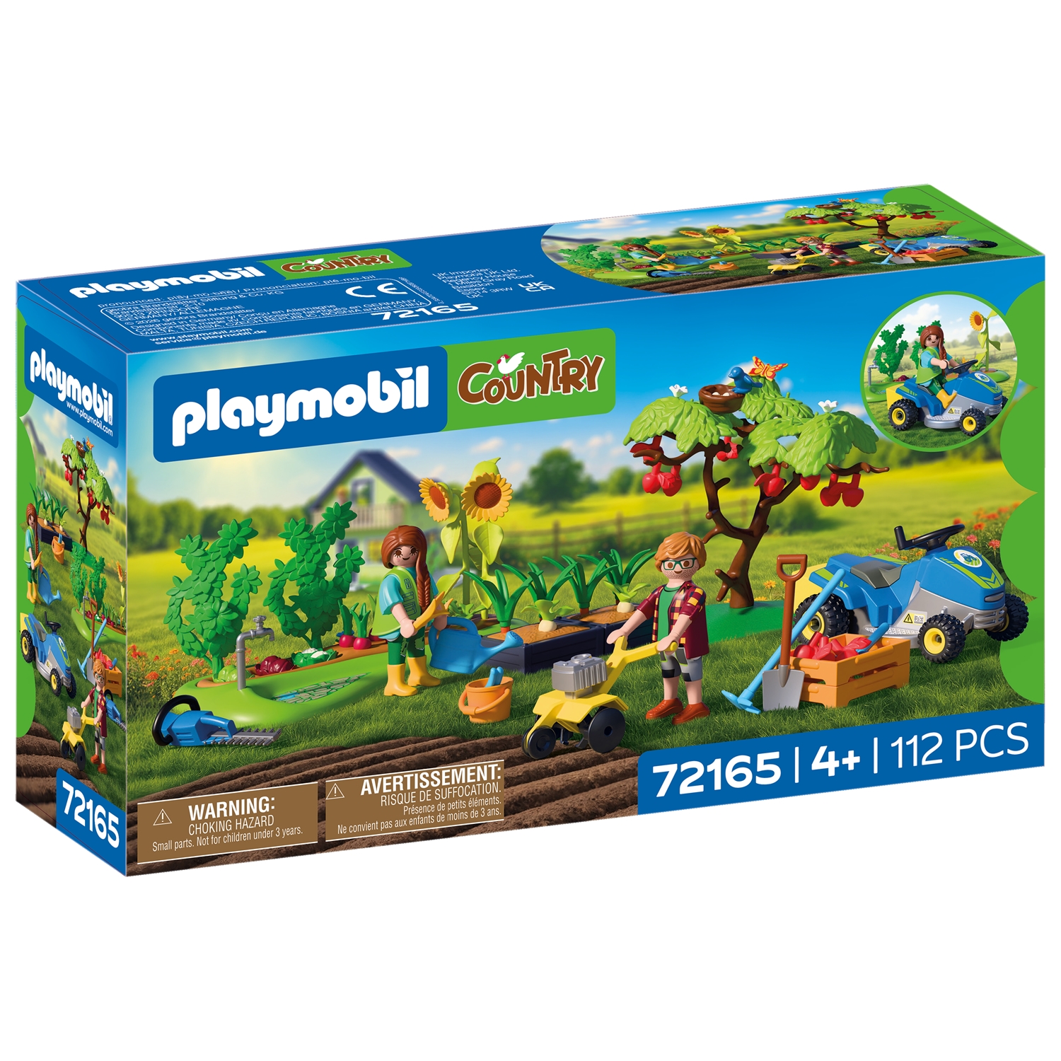 PLAYMOBIL 72165 Idyllischer Gemüsegarten