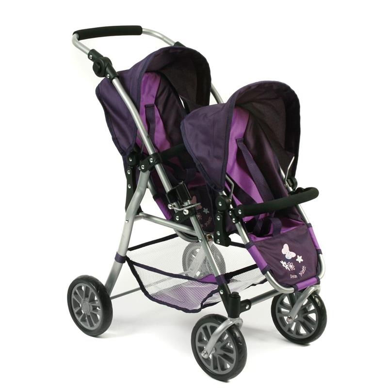 Bayer Chic 2000 691-25 Tandem-Buggy TWINNY, Pflaume
