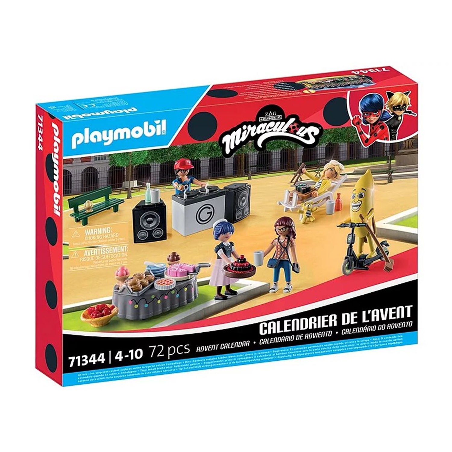 PLAYMOBIL 71344 Adventskalender Miraculous: Picknick in Paris