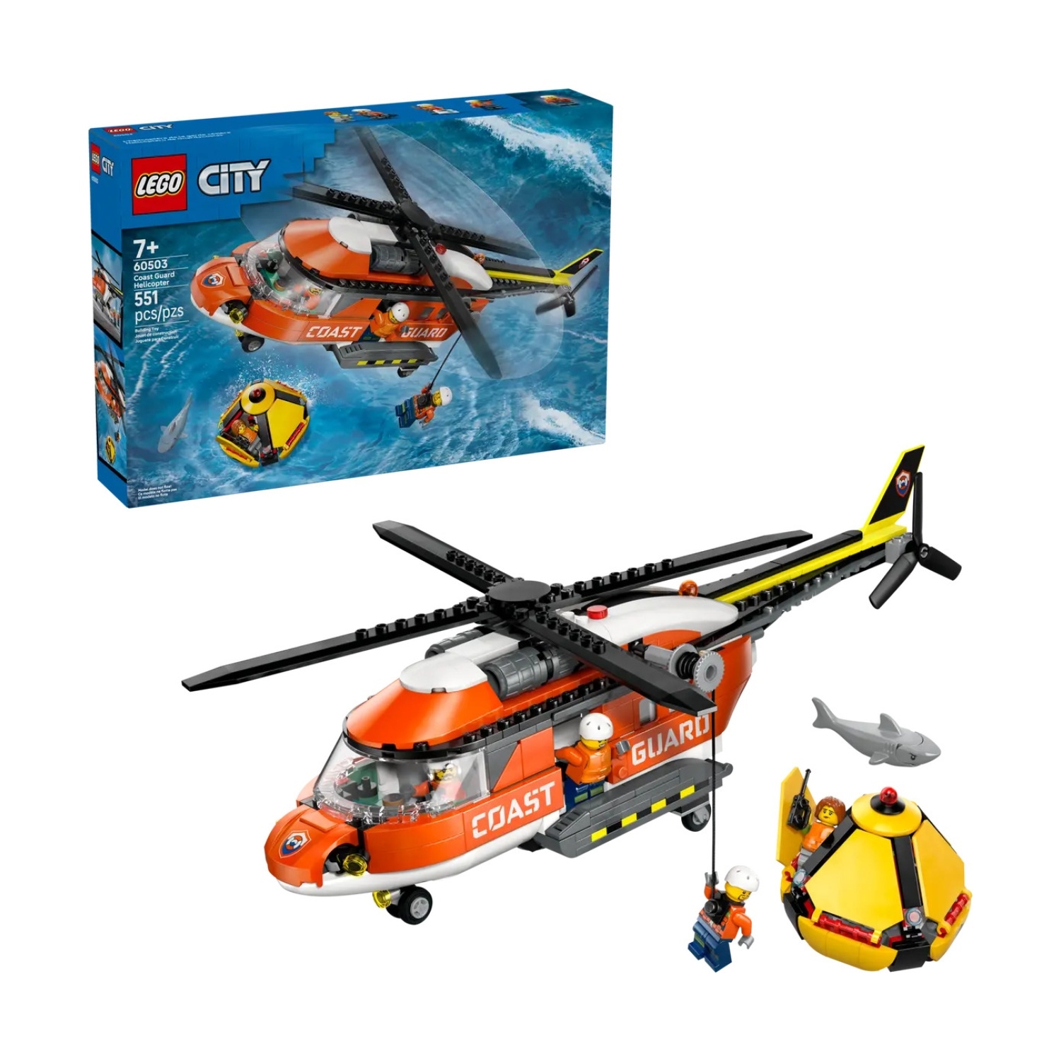 LEGO 60503 Hubschrauber der Küstenwache