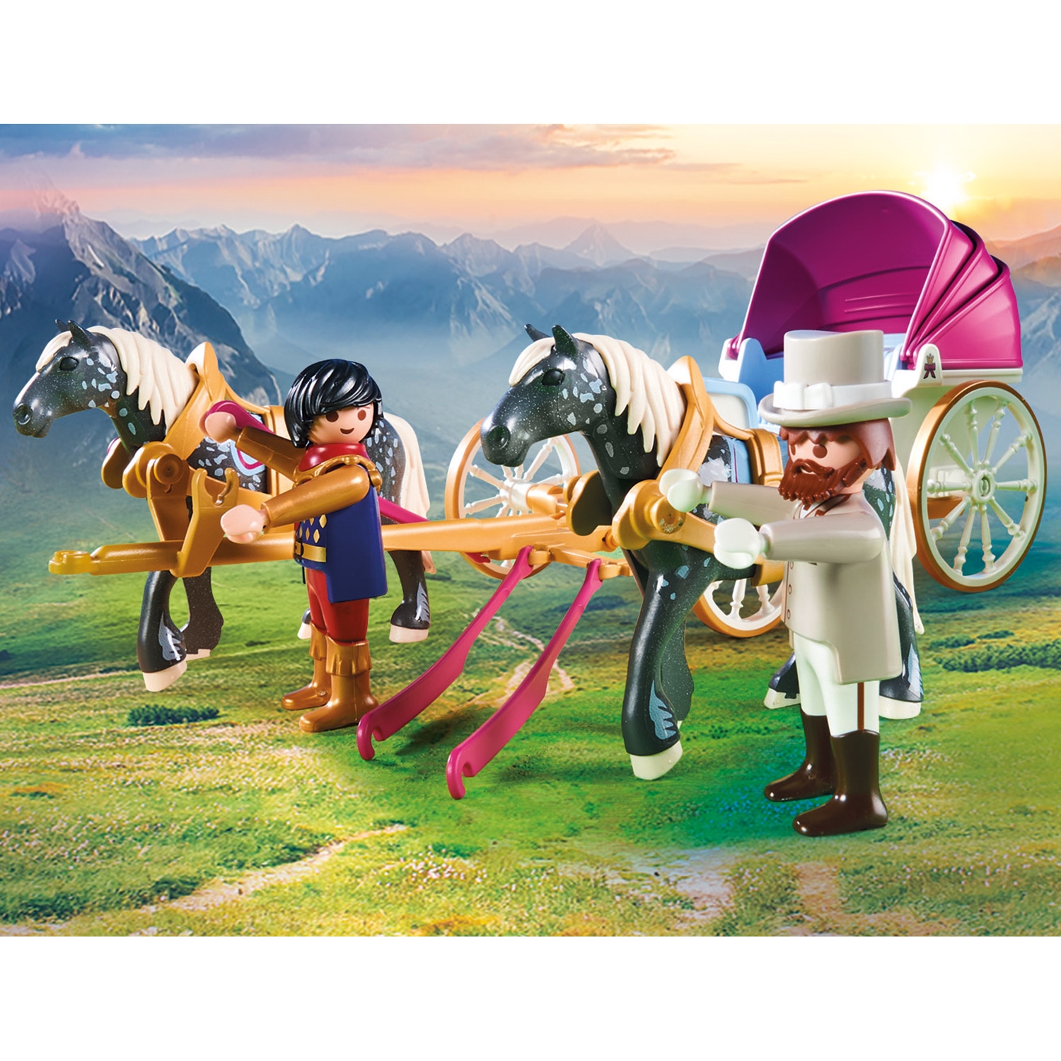 PLAYMOBIL 70449 Romantische Pferdekutsche