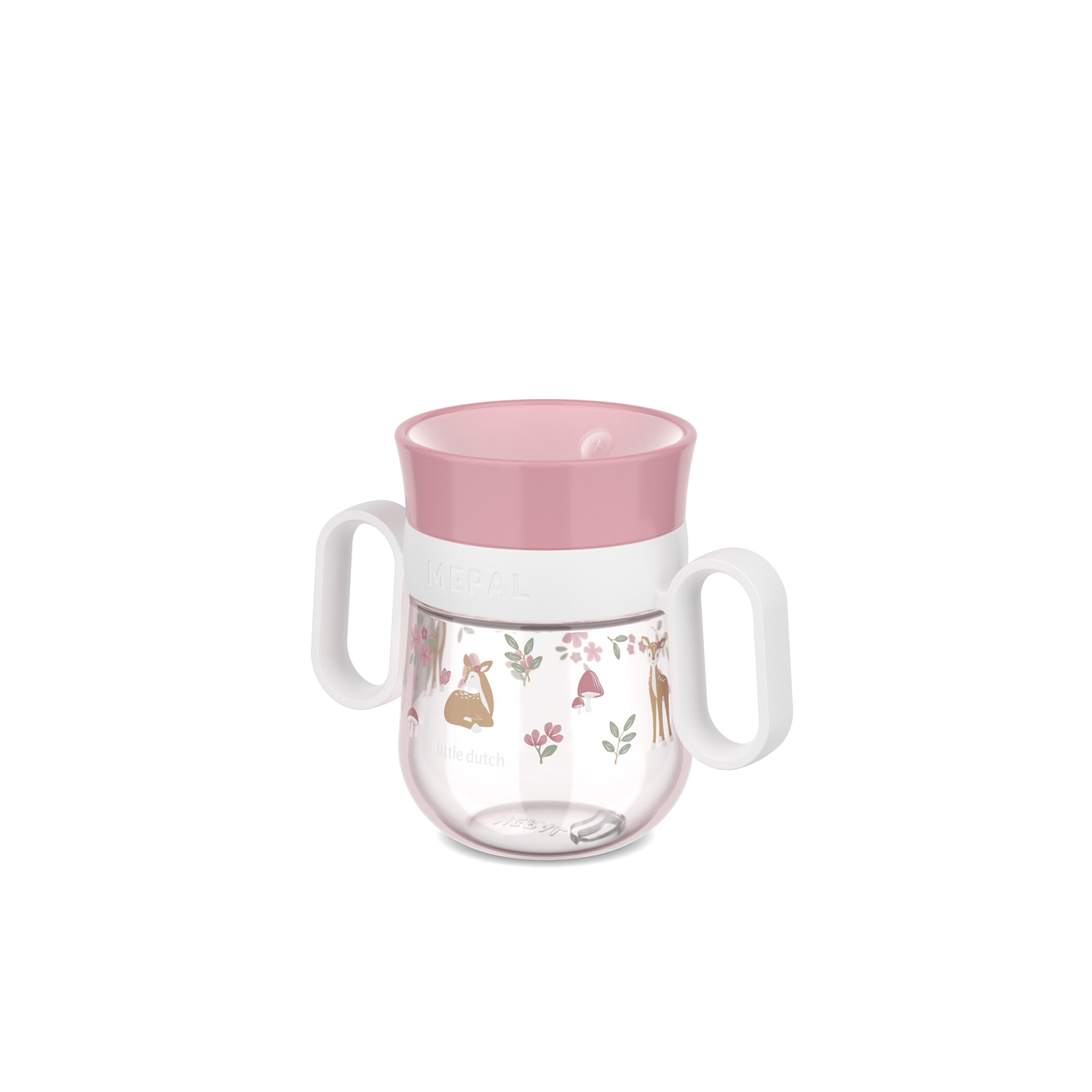 Mepal 108018065406 360° trinklernbecher mio 200 ml - fairy garden