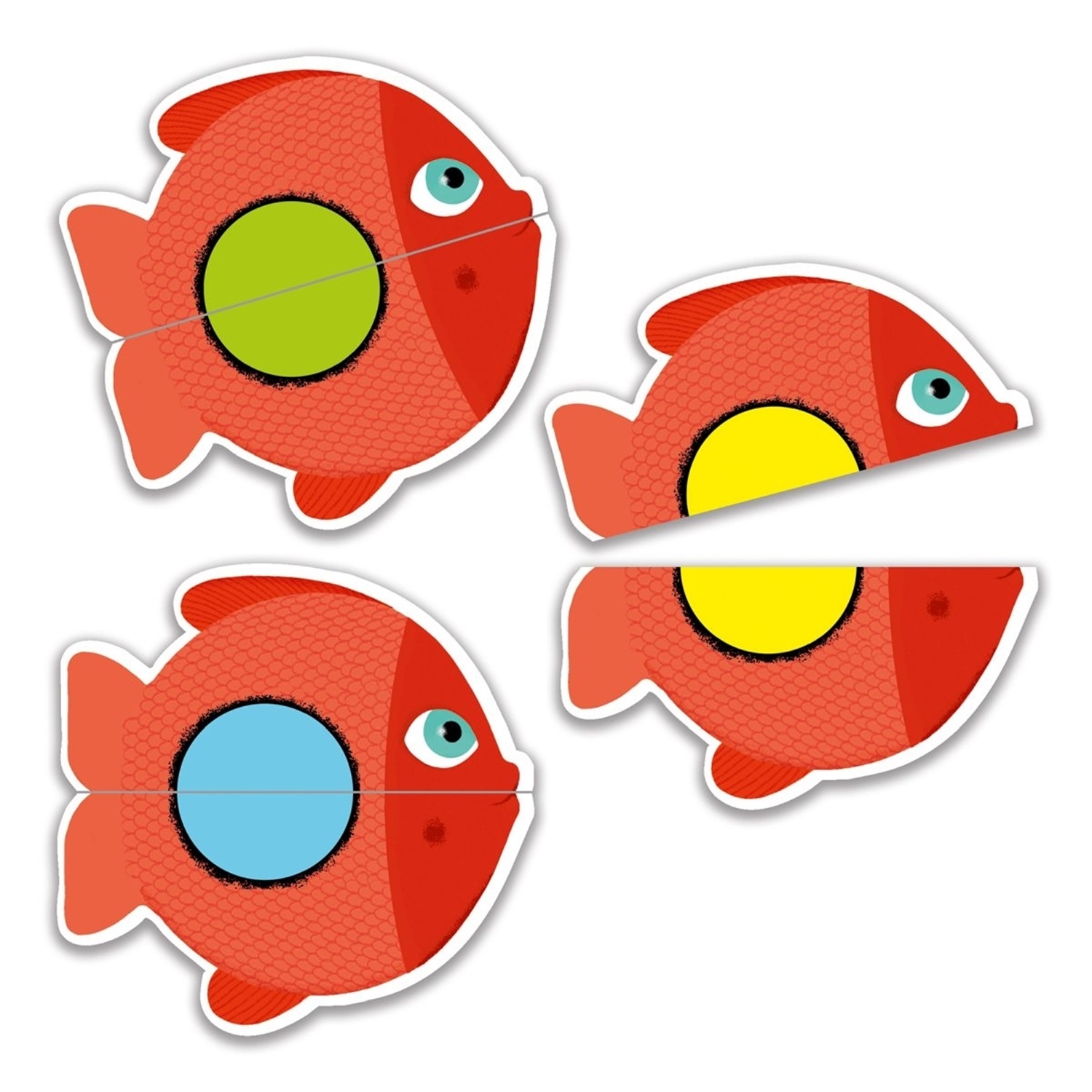 Djeco DJ05060 Kartenspiel für Kleine: Little Puzzle