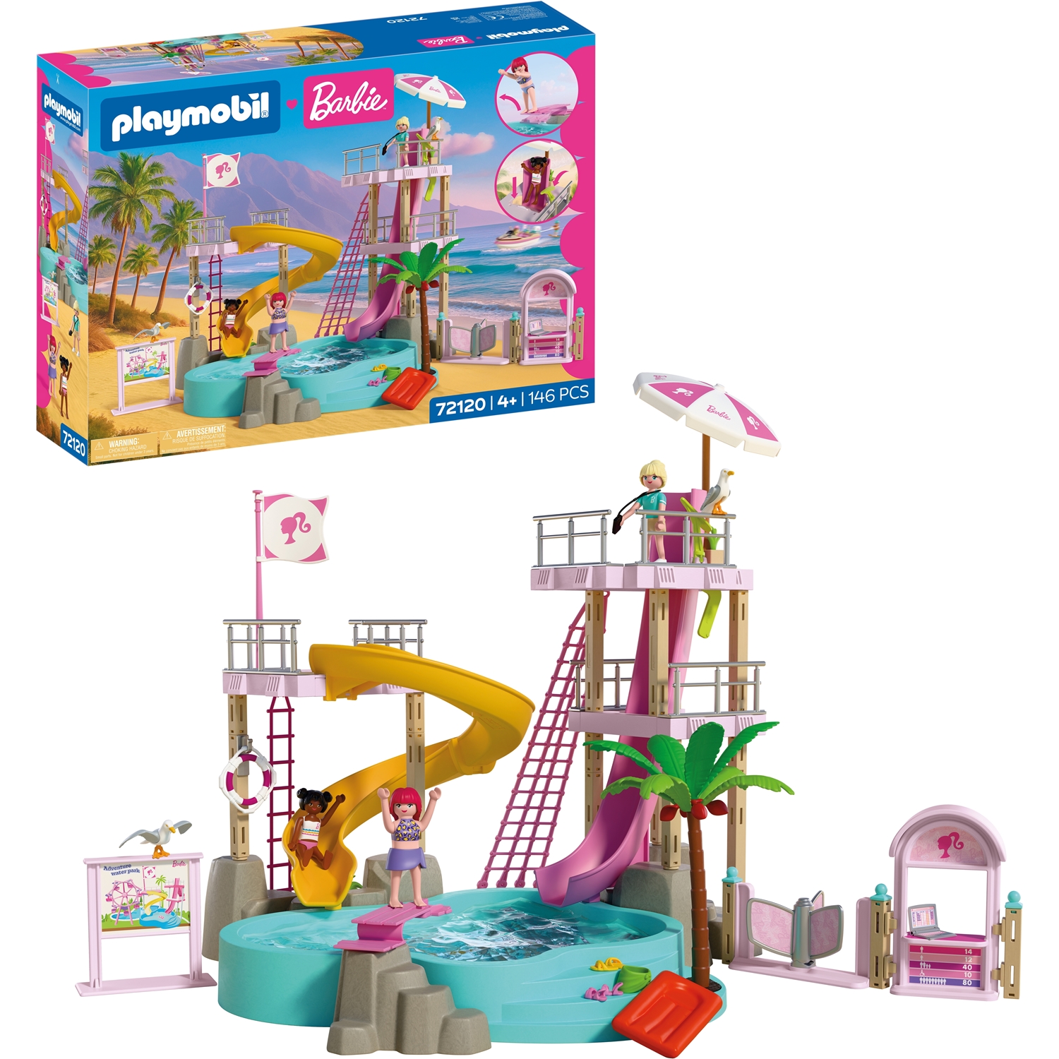 PLAYMOBIL 72120 Barbie Großer Wasserpark