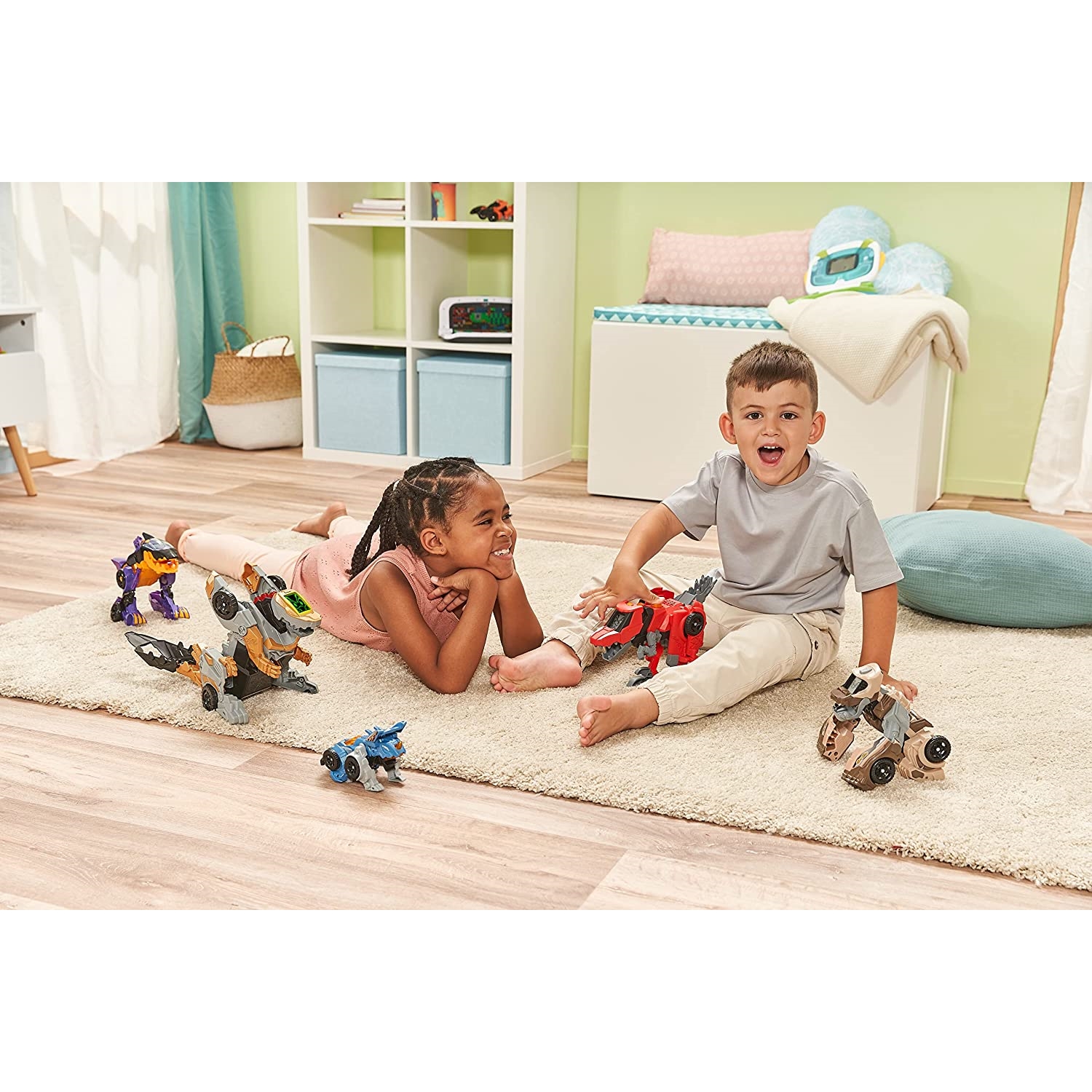 Vtech 80-528764 Switch & Go Dinos - Fighter-Velociraptor