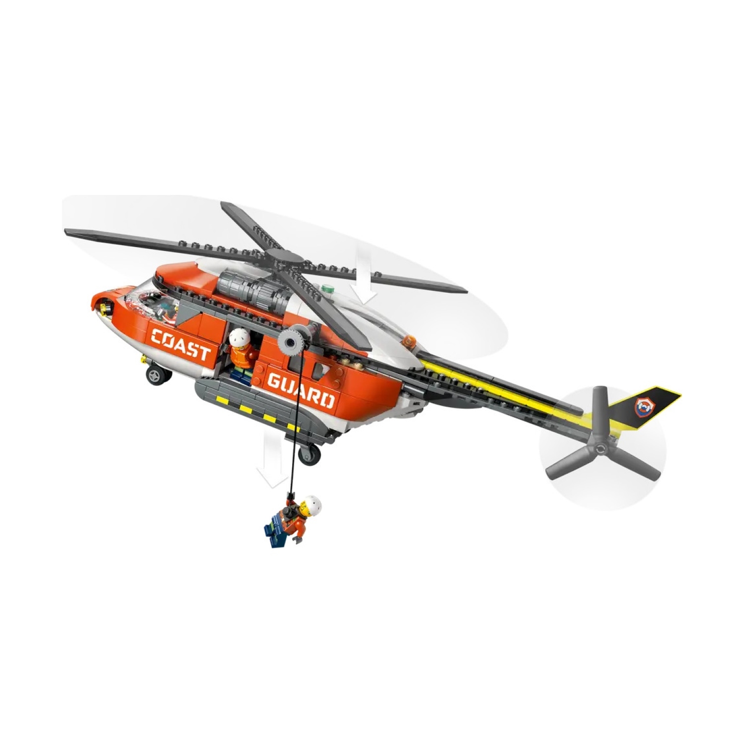 LEGO 60503 Hubschrauber der Küstenwache