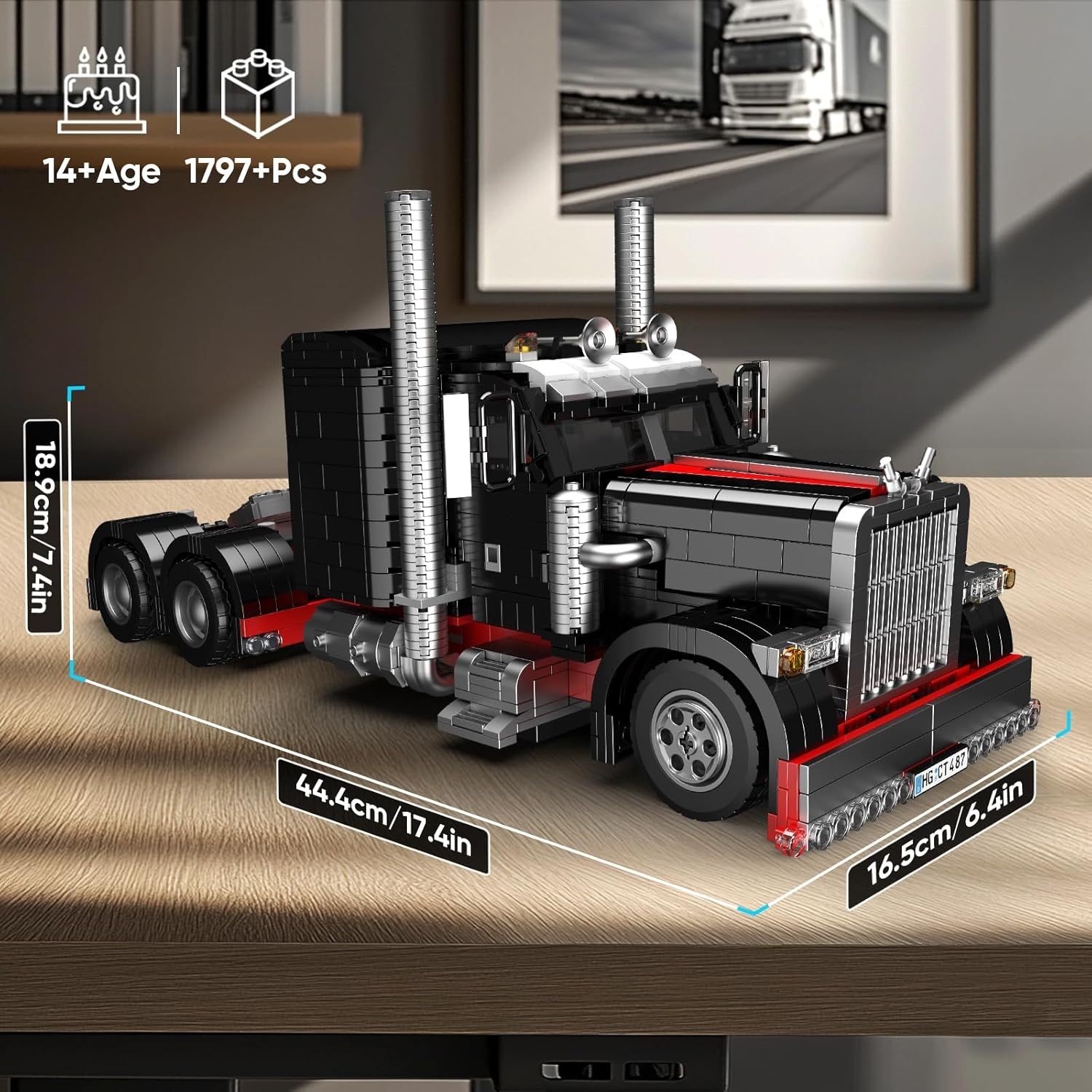 Mould King 10037 Amerikanischer Truck