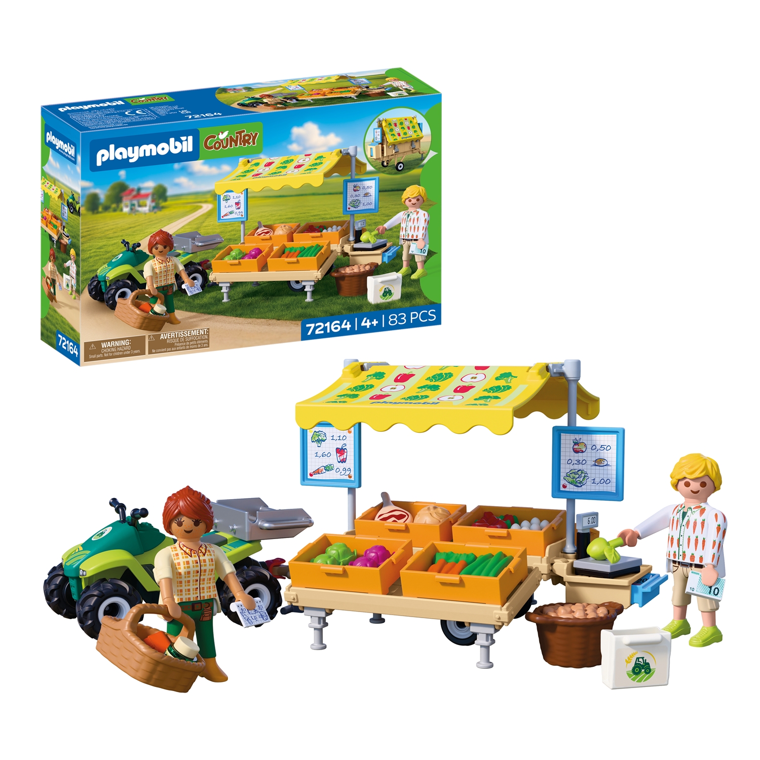 PLAYMOBIL 72164 Marktstand