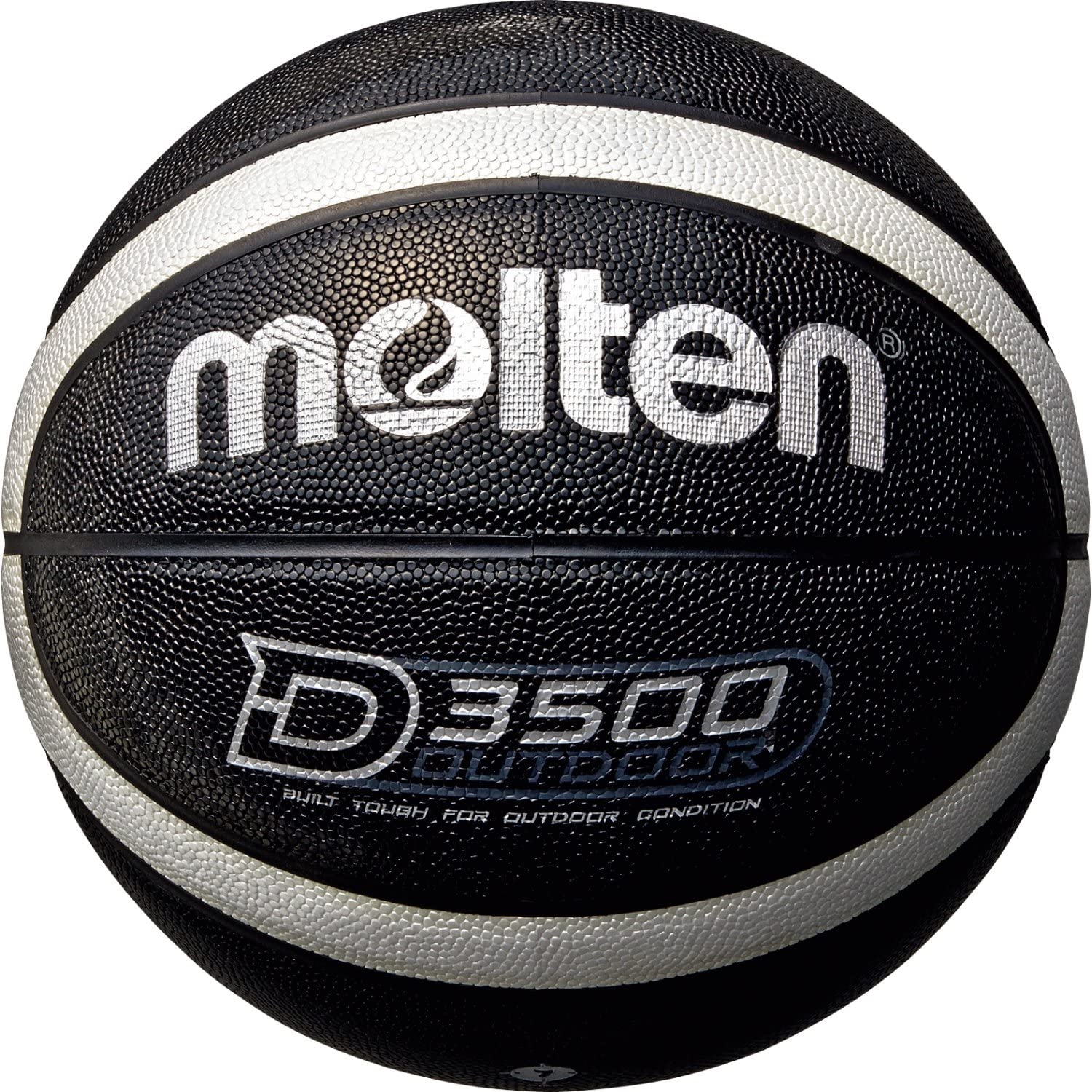 Molten B7D3500-KS Basketball / schwarz-Silber