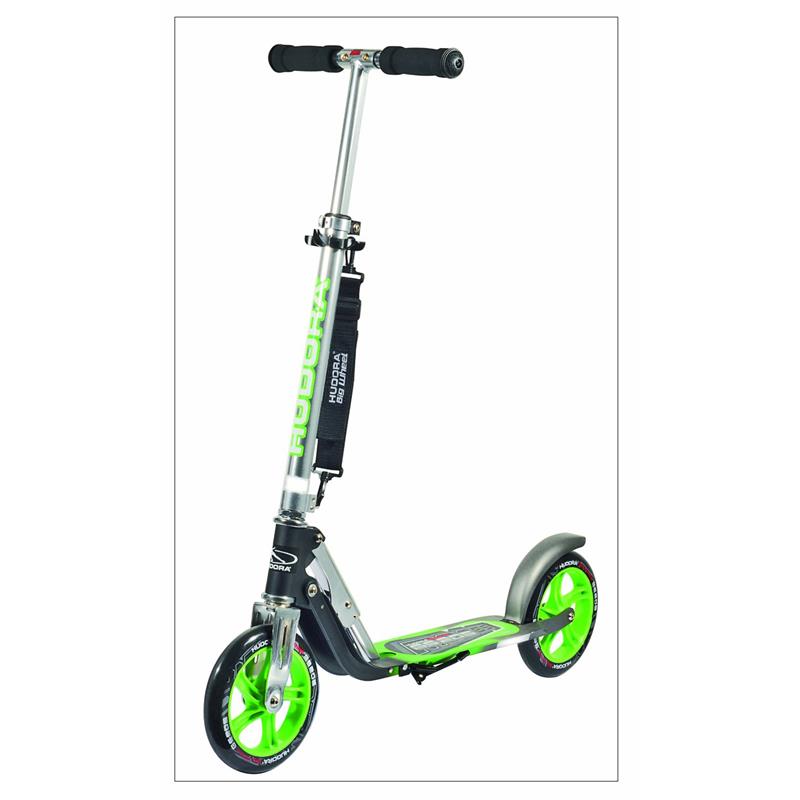 Hudora 14695/02 Big Wheel GS 205 - schwarz/neongrün/grau