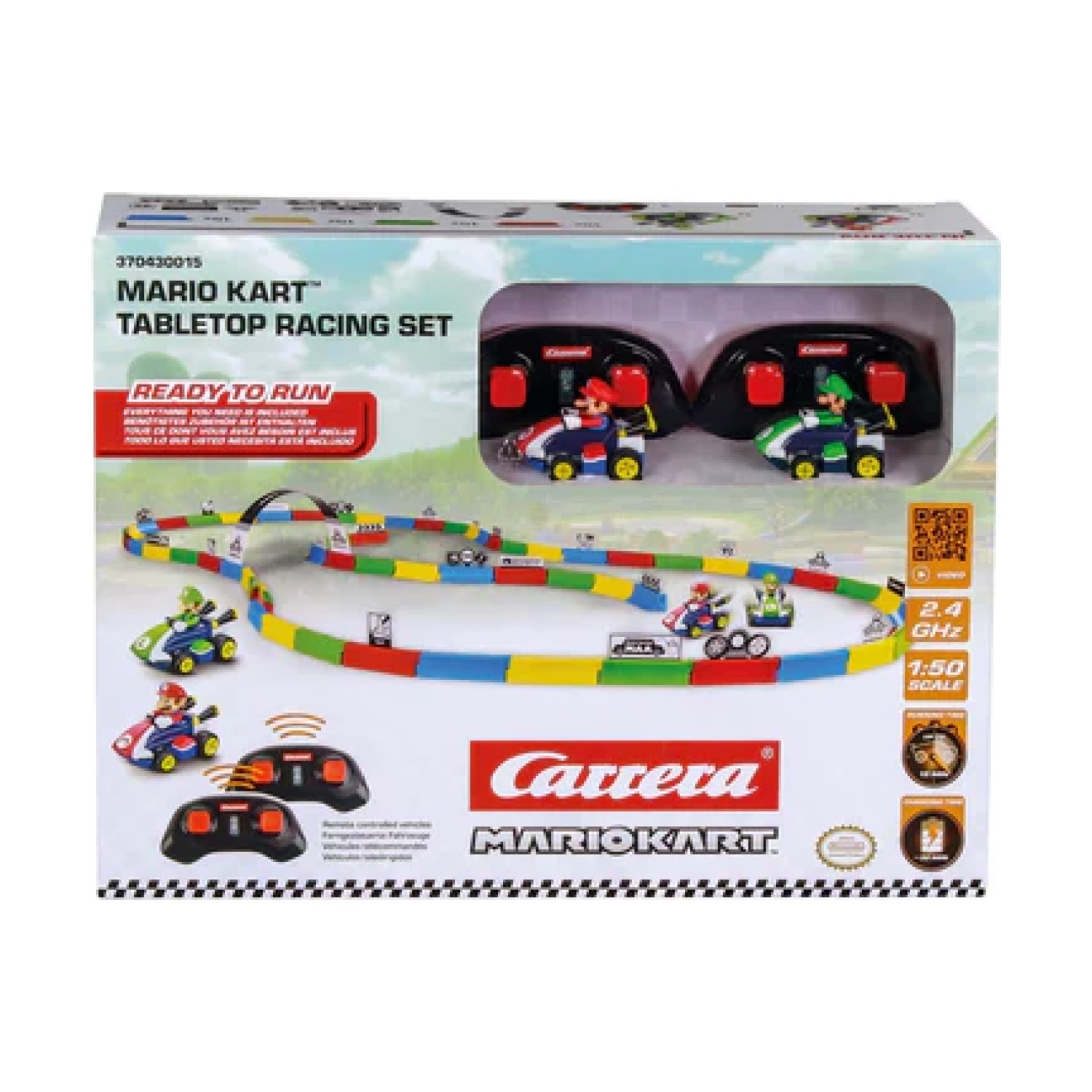 CARRERA RC 370430015 2,4GHz Mario Kart(TM) Tabletop Racing Set - Mario