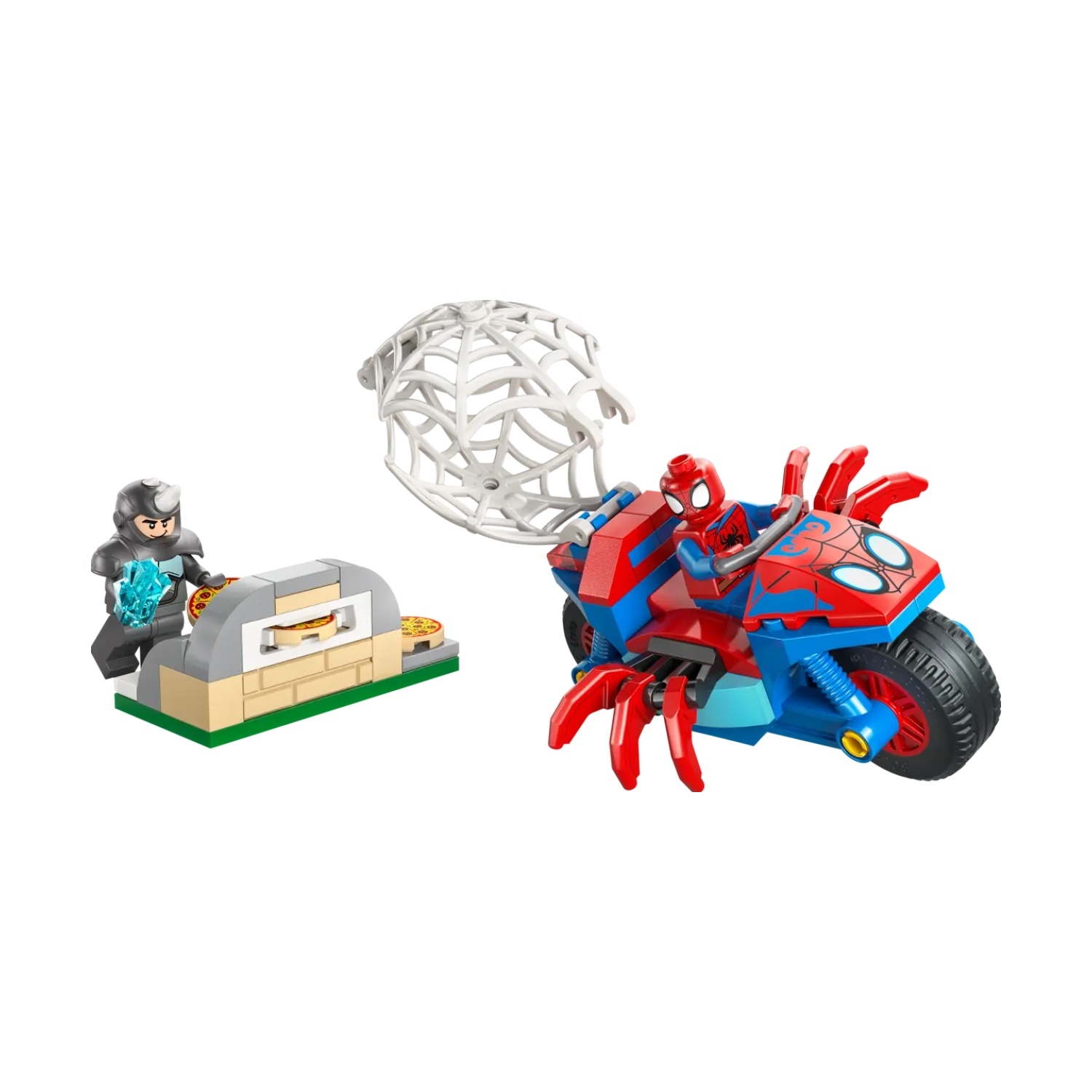 LEGO 11206 Marvel Spidey auf Motorrad vs. Rhino