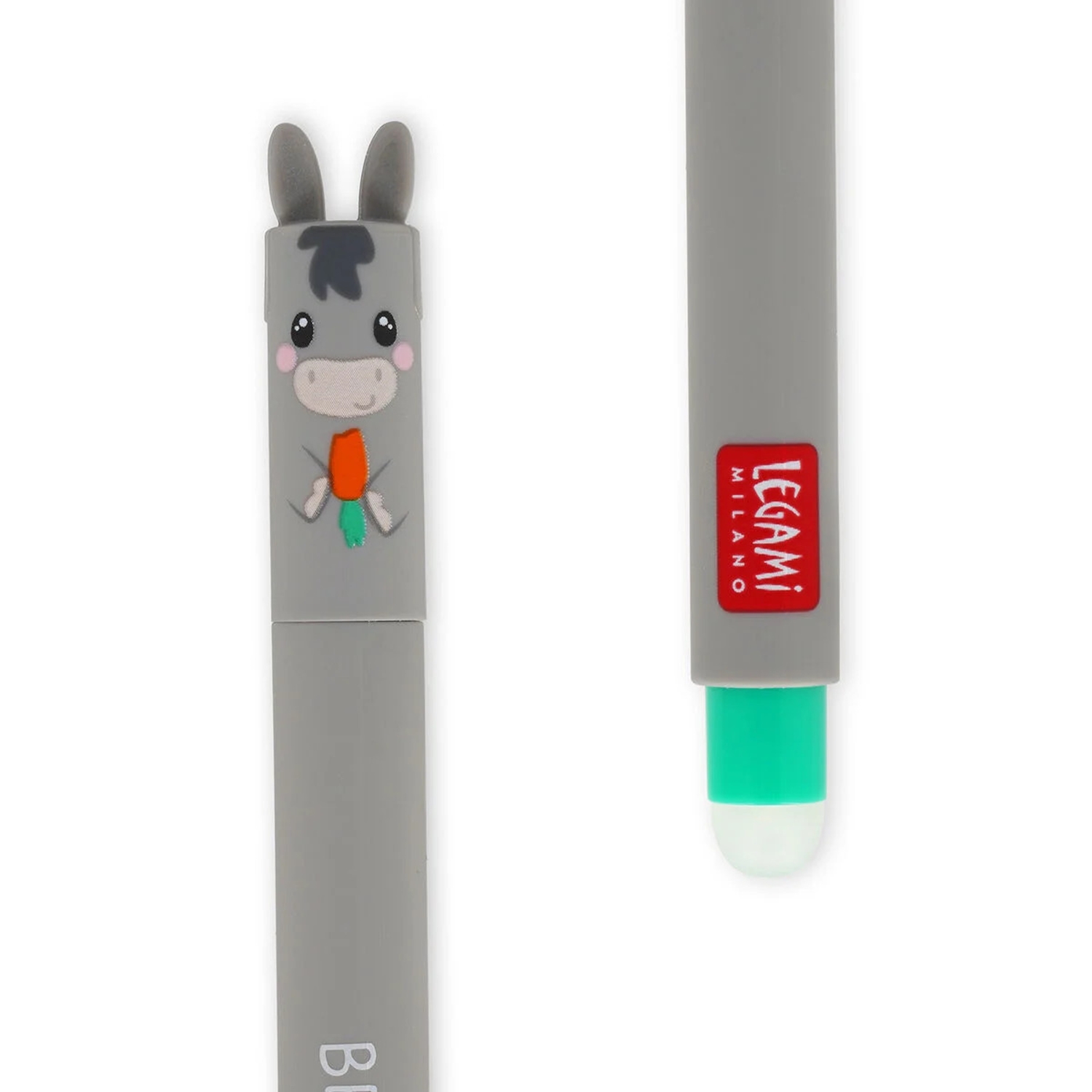 Legami EPSET0016 FARM SWEET FARM - SET OF 4 ERASABLE GEL PENS - COW