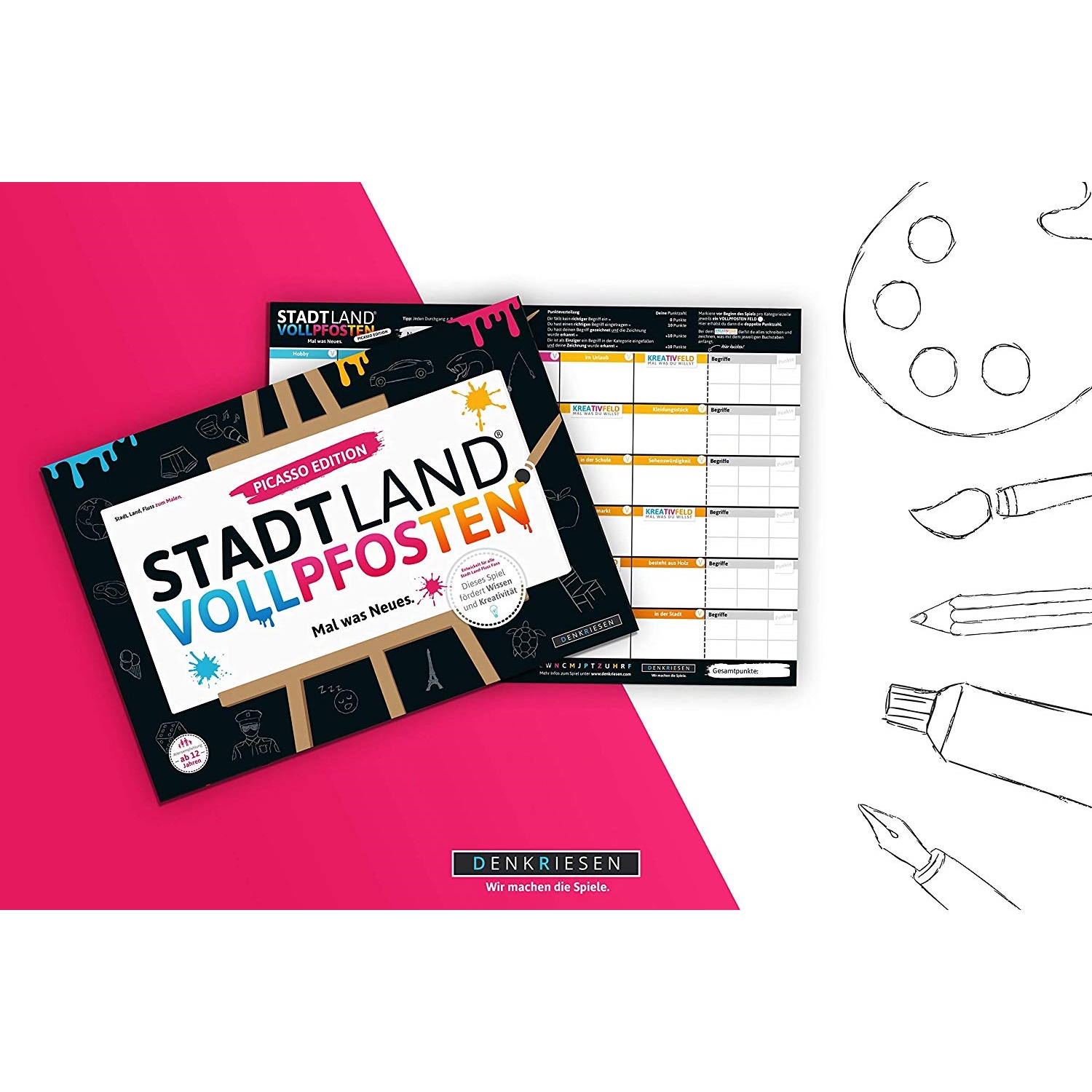 DENKRIESEN SL2003 STADT LAND VOLLPFOSTEN® – PICASSO EDITION – “Mal