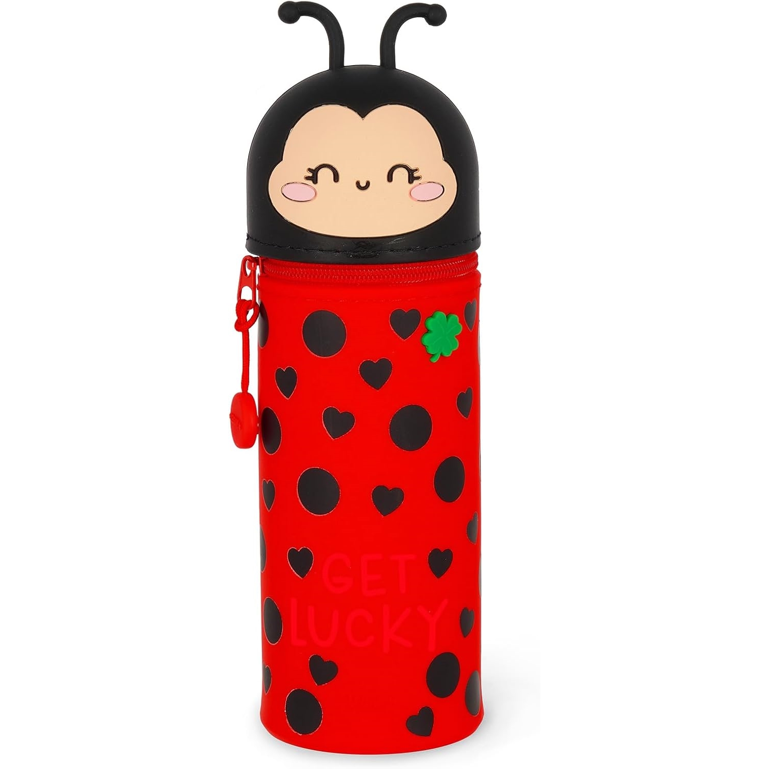 Legami KA0024 KAWAII - 2-IN-1 SILICONE PENCIL CASE - SECRET SPRI
