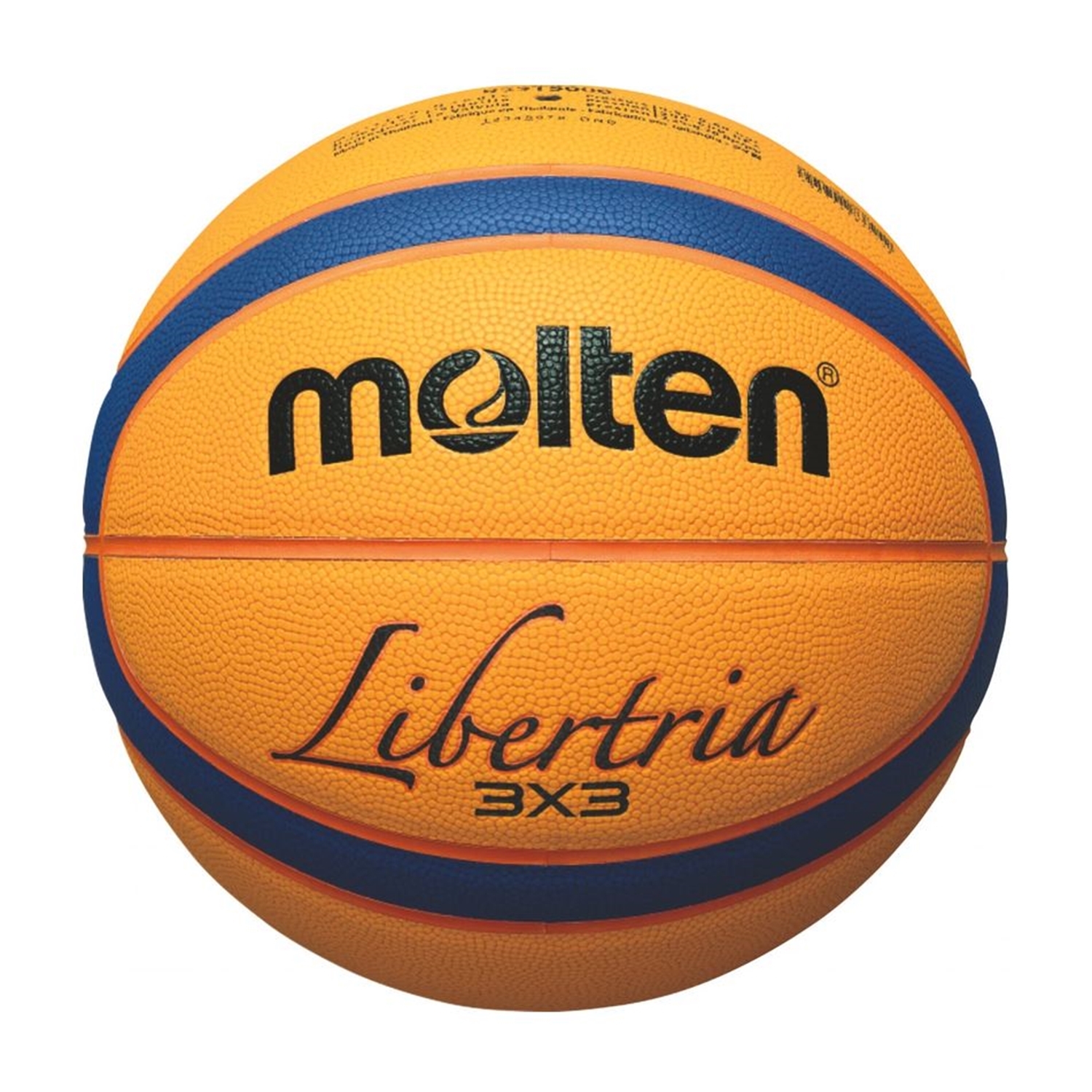 Molten B33T2000 Outdoor-Trainingsball „FIBA 3x3", nach offiziellen