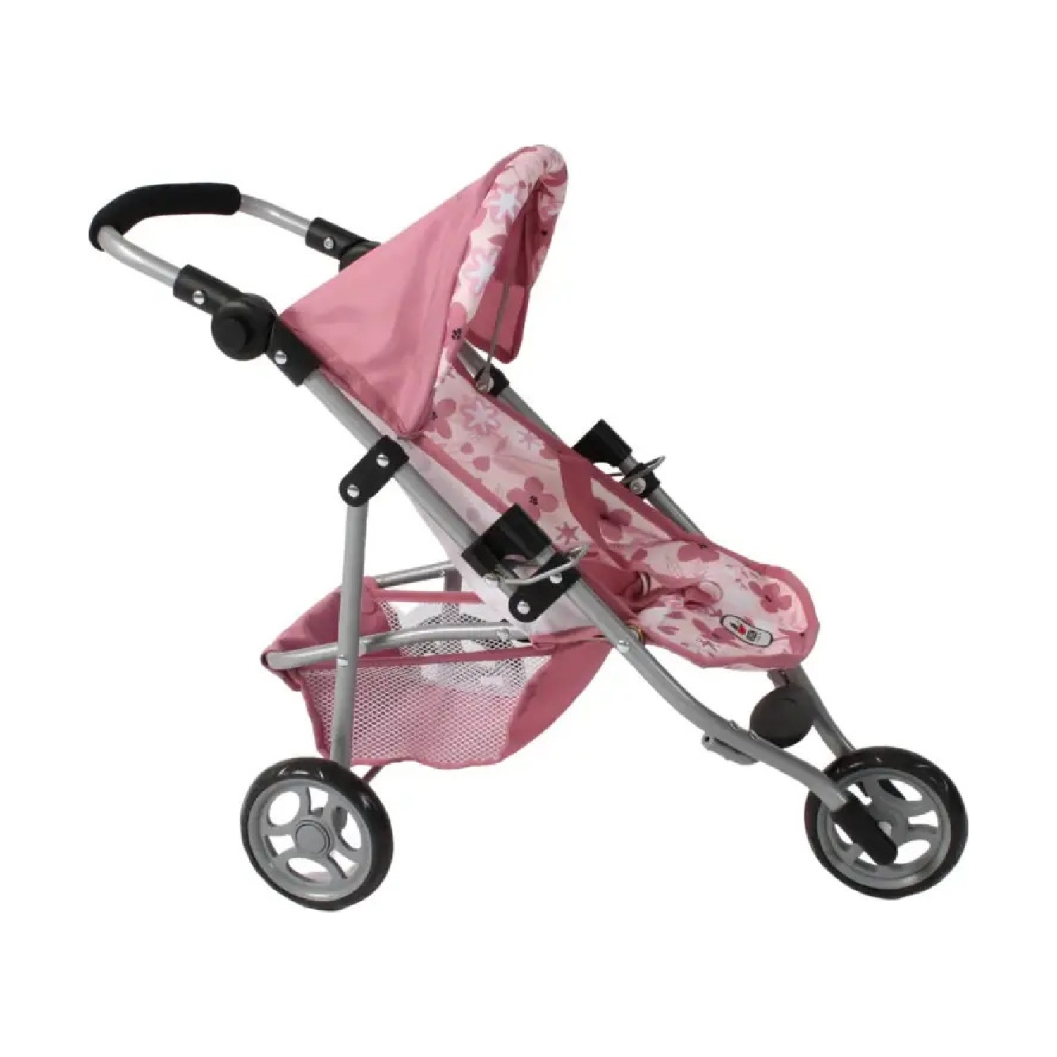 Bayer Chic 2000 612-85 Jogging-Buggy LOLA Flowerts rosa