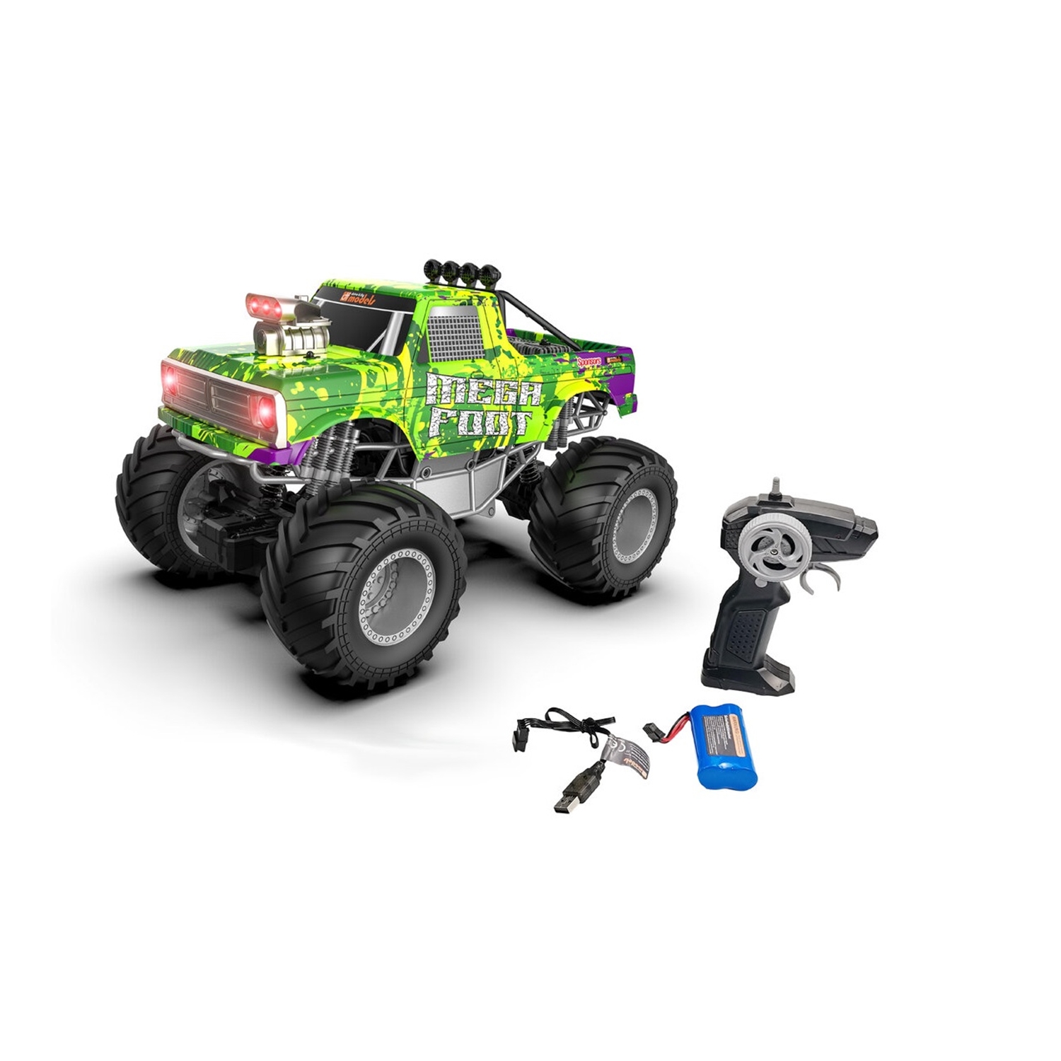 DF-Models 9956 MEGA FOOT Off-Roader 1:10 RTR Licht/Sound