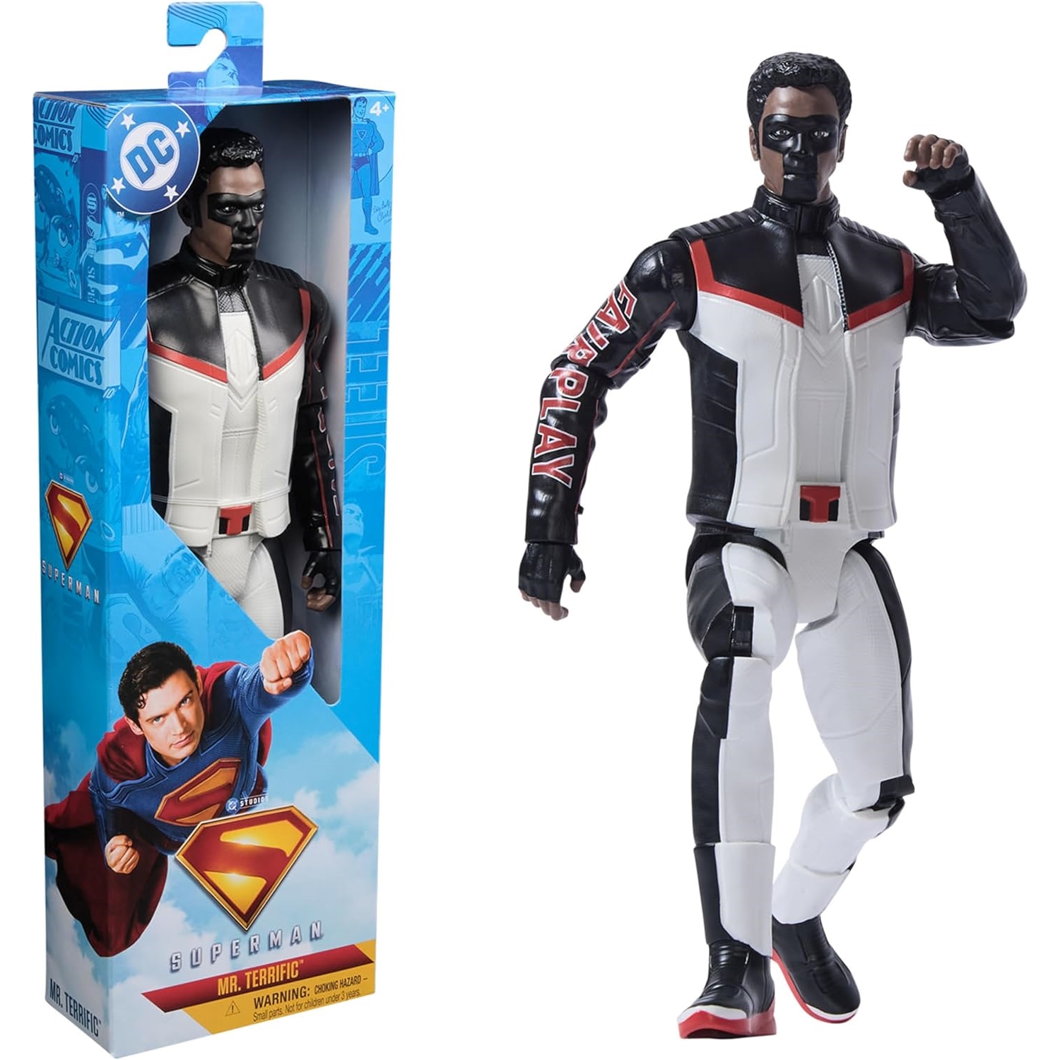 Spin Master 6073797 Superman Movie Line - Action-Figur Mr. Terrific
