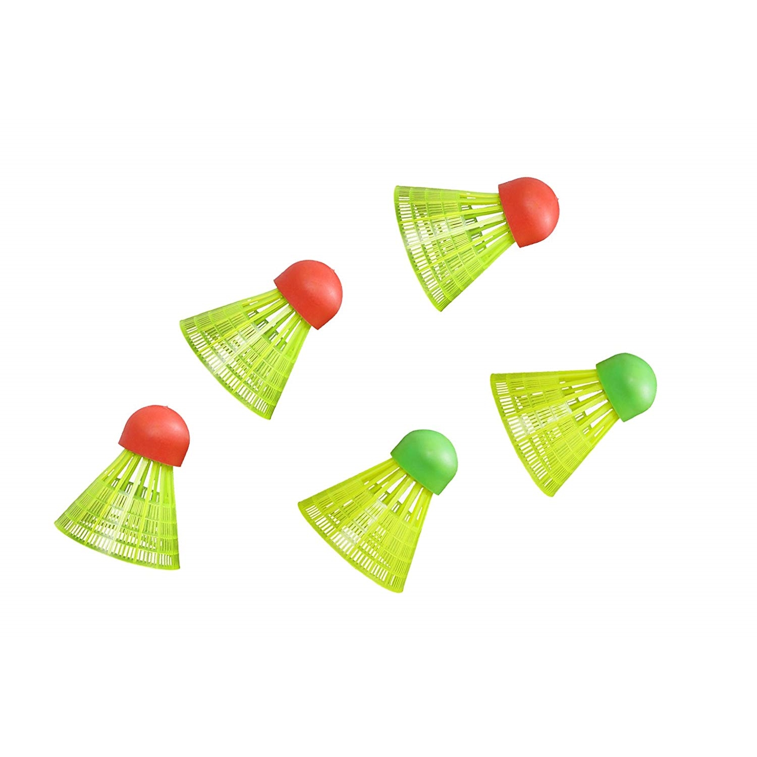 Hudora 75009 Ersatzbälle für Badminton Set (HS-22), 5 Stück