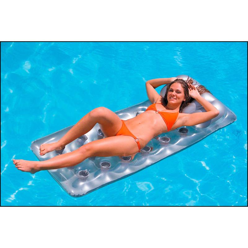 Intex 58894EU Bräunungsluftmatratze mit Luftpolstern 188 x 71 cm