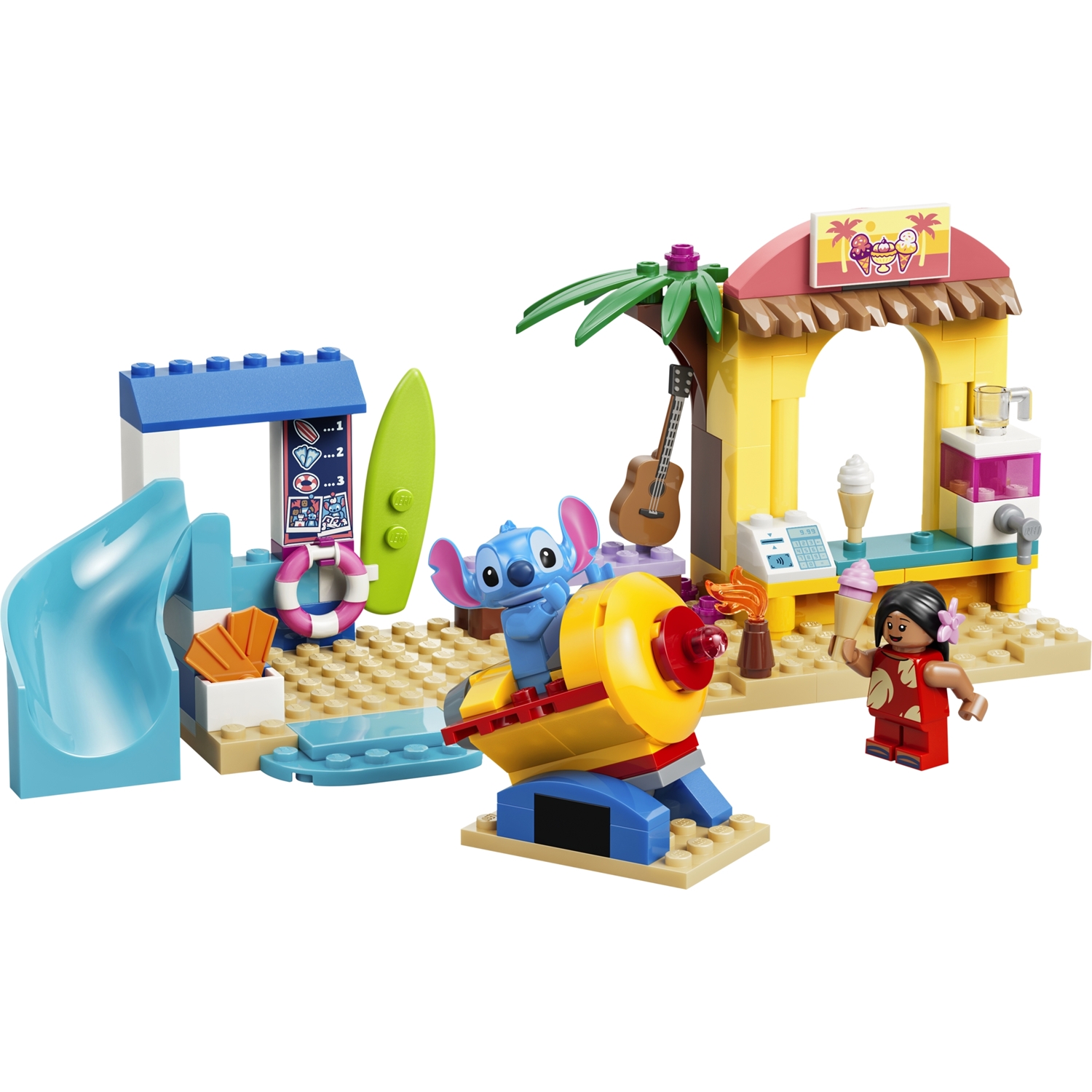 LEGO 43280 Disney™ Spaß am Strand mit Lilo und Stitch