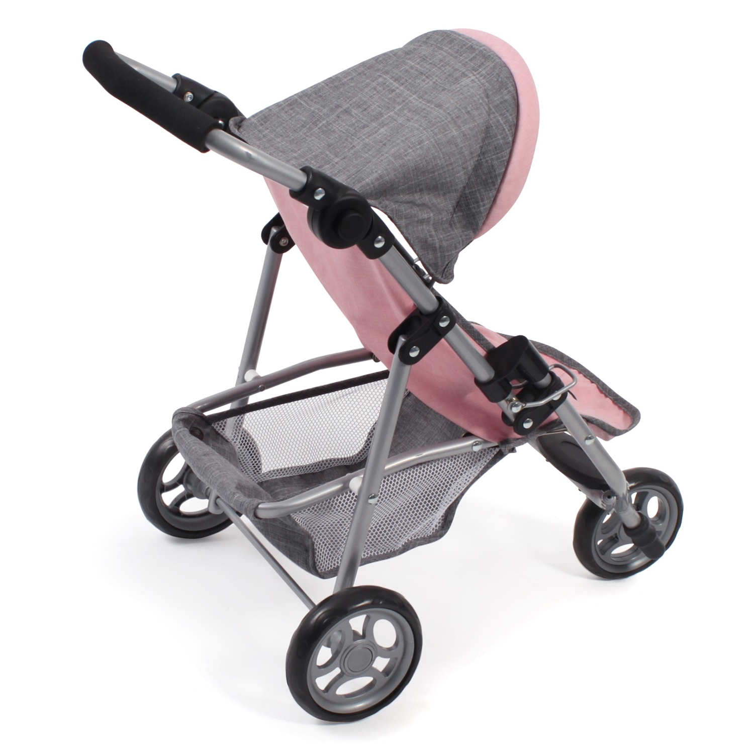 Bayer Chic 2000 612-15 Jogging-Buggy "LOLA" Melange grau-rosa