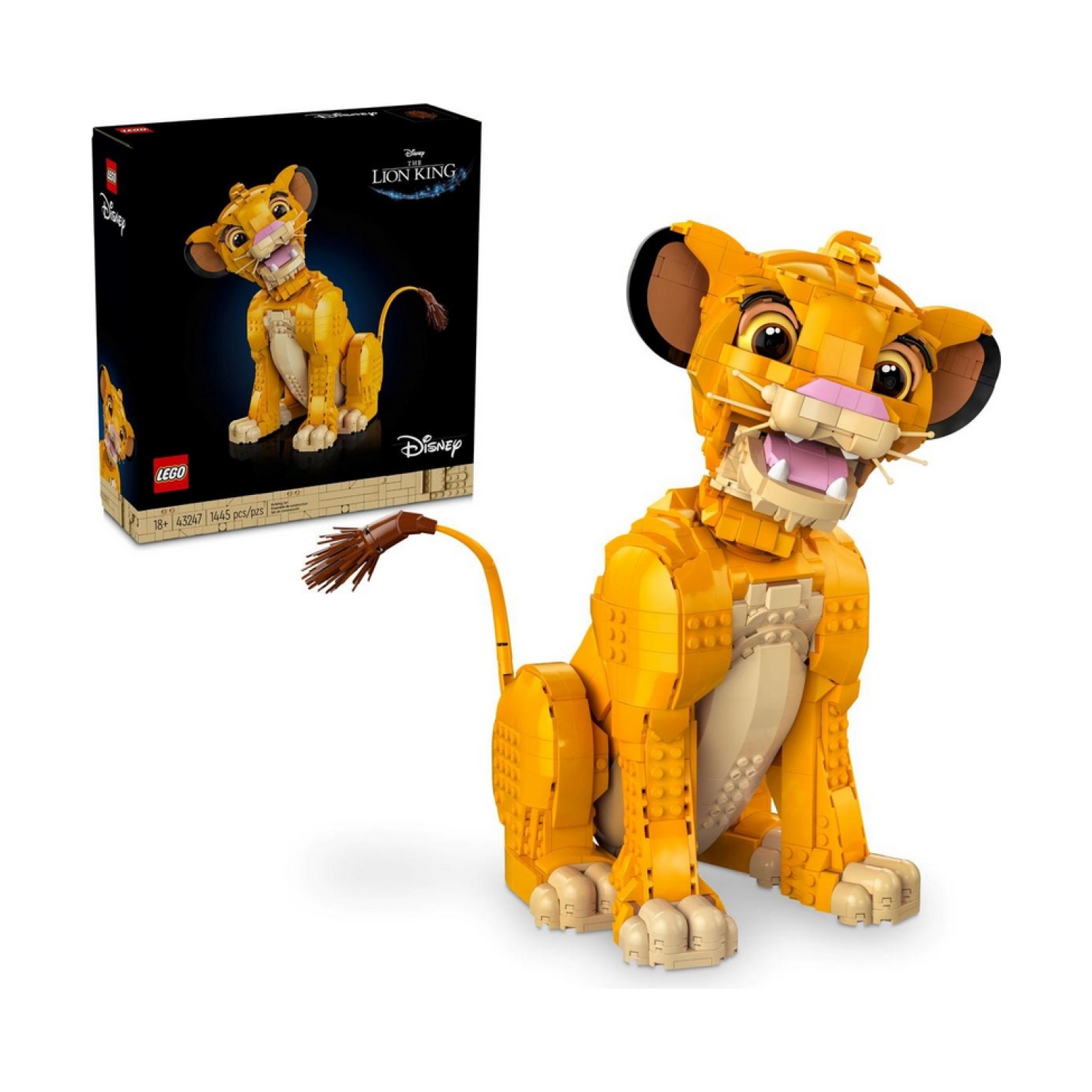 LEGO 43247 Simba, der junge König der Löwen