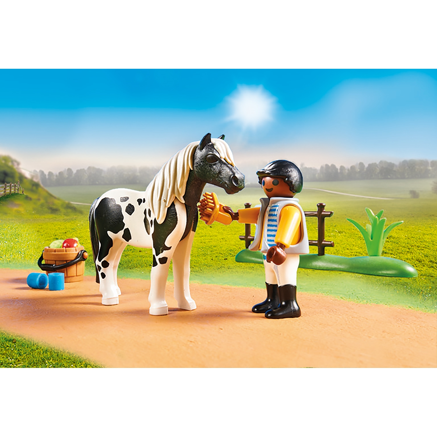 PLAYMOBIL 70515 Country Sammelpony "Lewitzer"