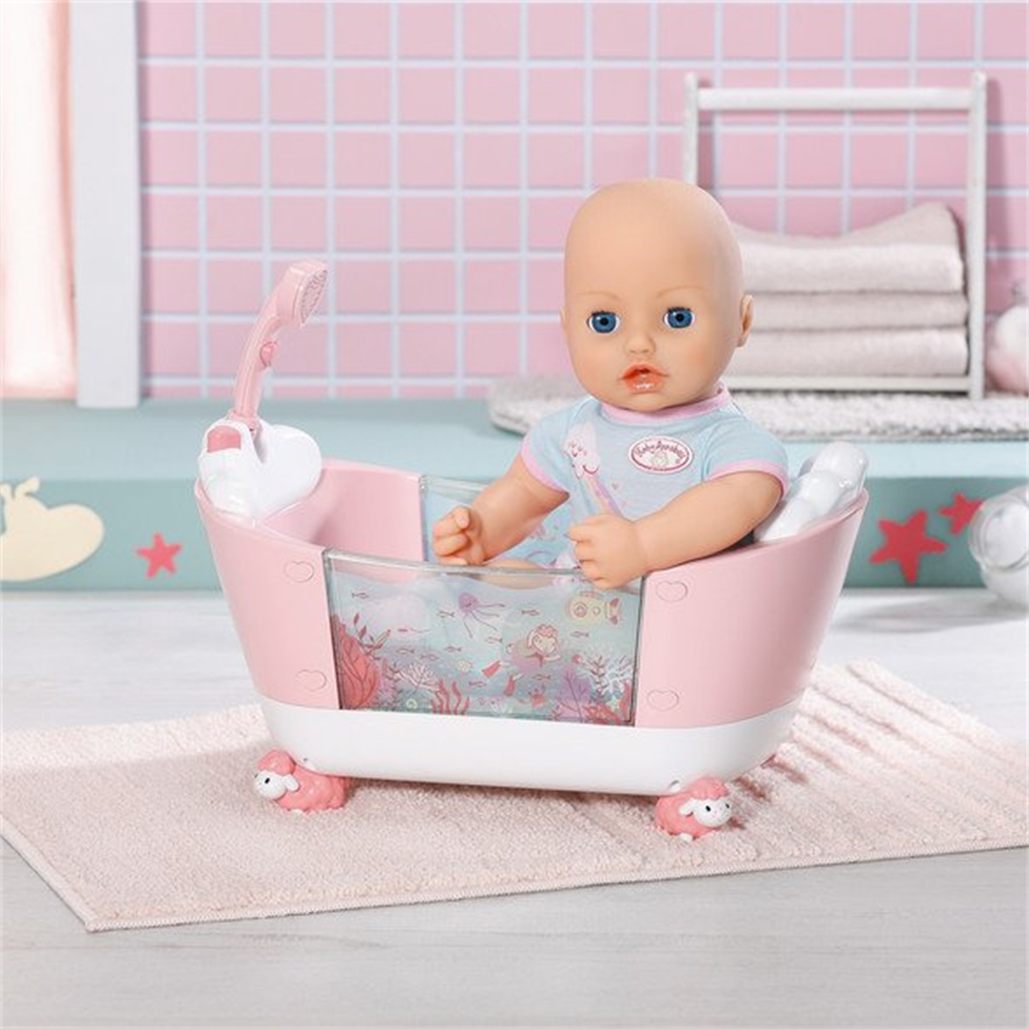 Zapf Creation 703243 Baby Annabell Zauberwanne Badespiel