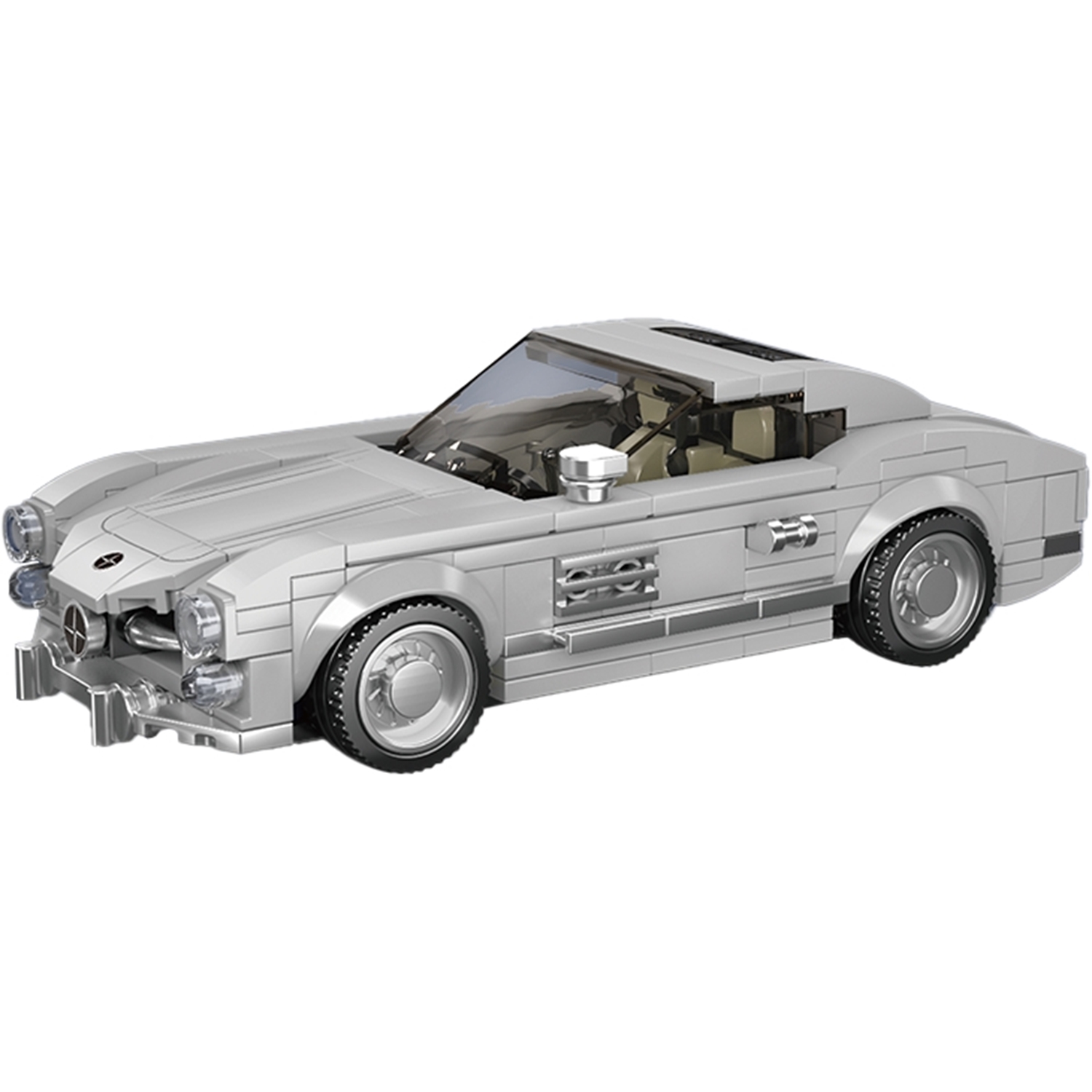 Mould King 27037 Sportwagen 300SL + Showcase