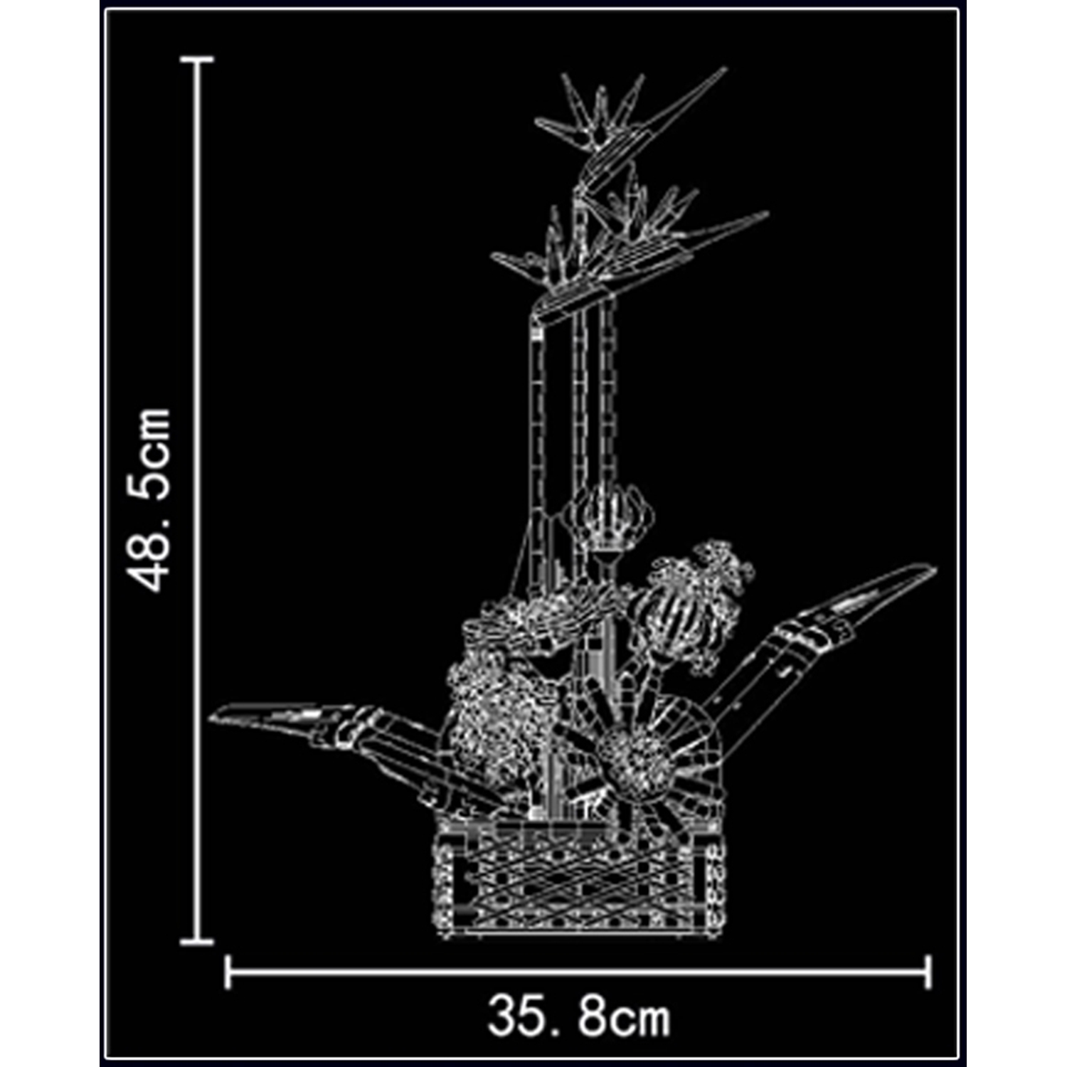 Mould King 10024 Paradiesvogelblume