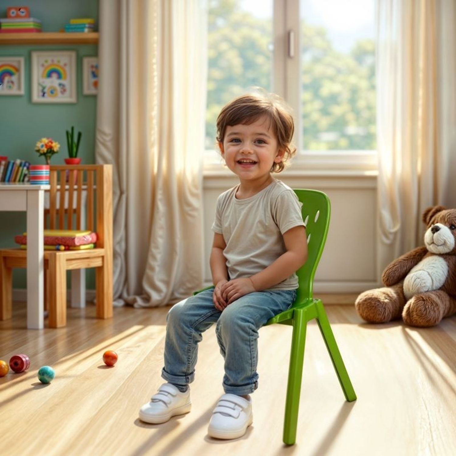 Dolu 3078 Kinderstuhl 4 versch. Farben