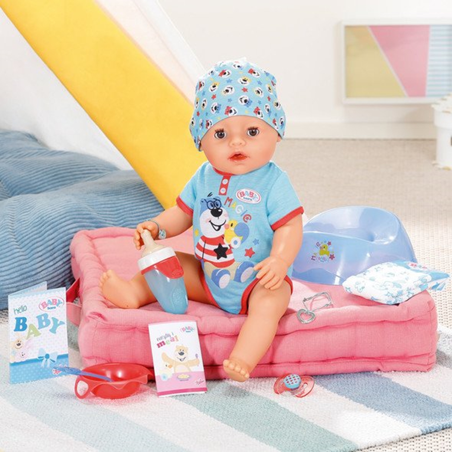 Zapf Creation 834992 BABY born Magic Boy 43cm
