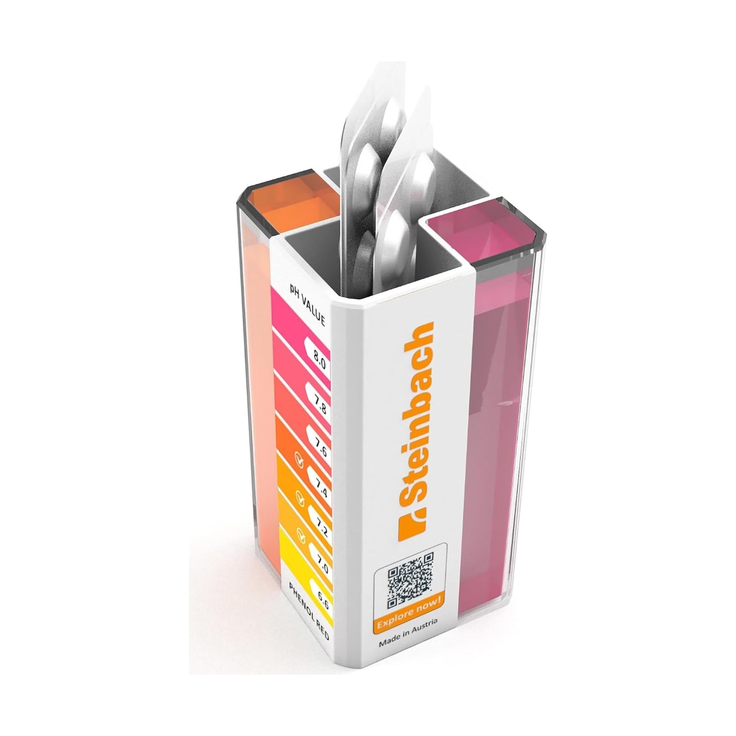 Steinbach 079200 Testkit für pH-Wert und freies Chlor/Brom, je 20 T