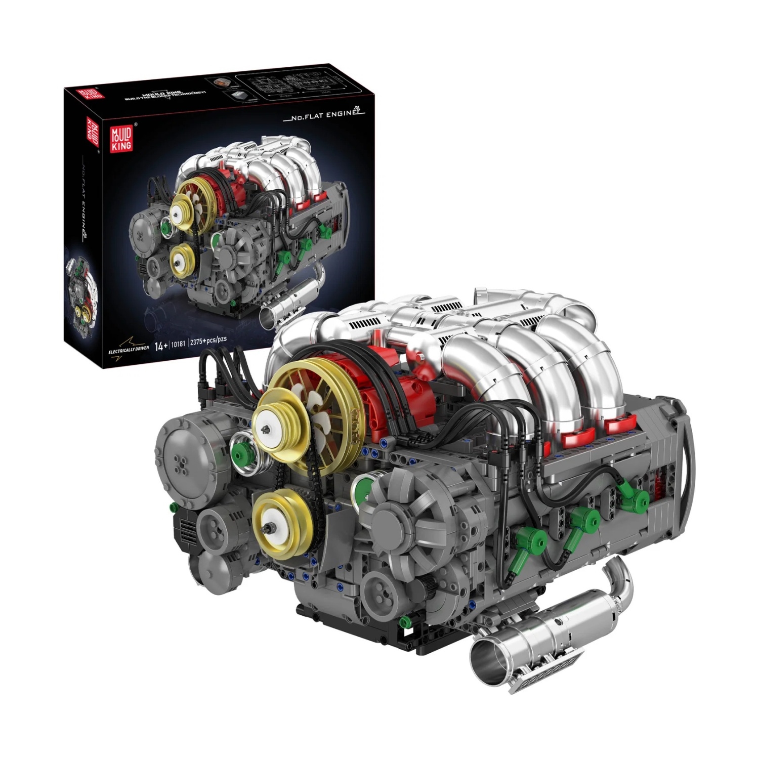 Mould King 10181 Flat Engine