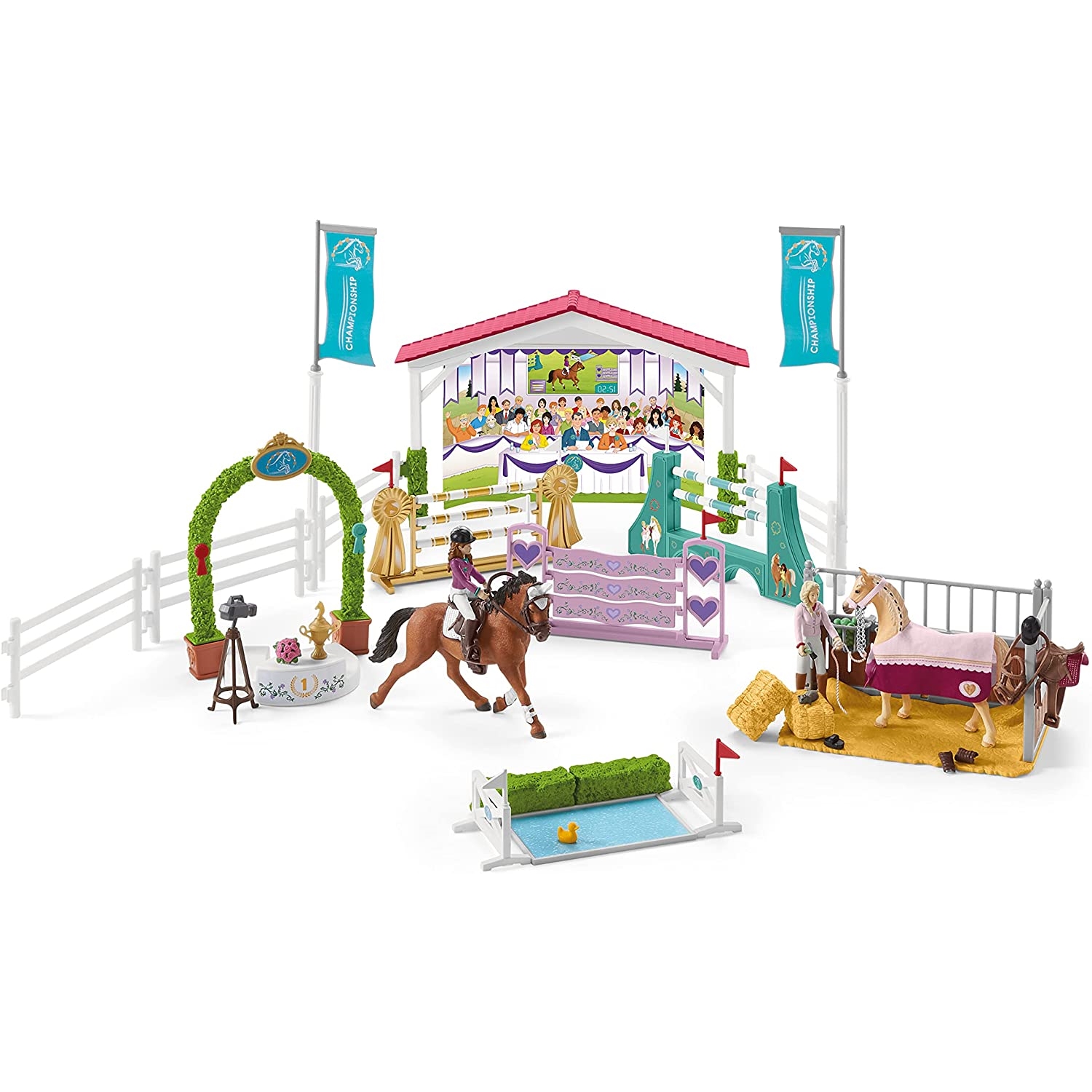 Schleich 42440 Horse Club Freundschaftsturnier