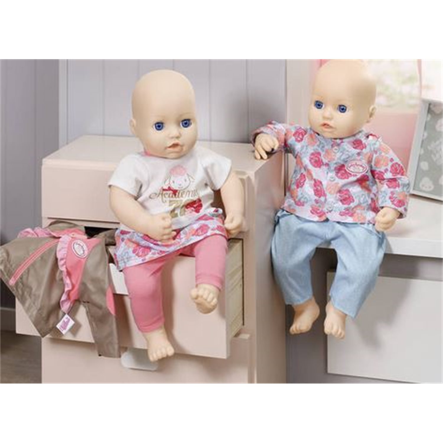 Zapf Creation 701973 Baby Annabell Travel Jeans 43cm