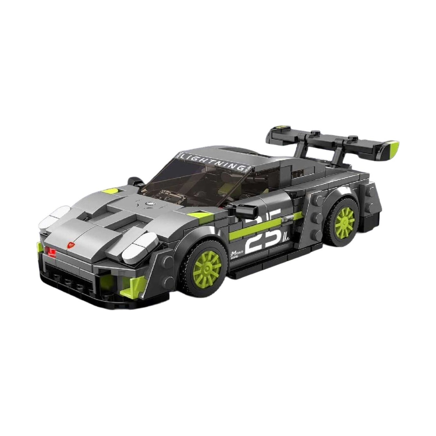 Mould King 27116 911 GT2 R5 + Showcase