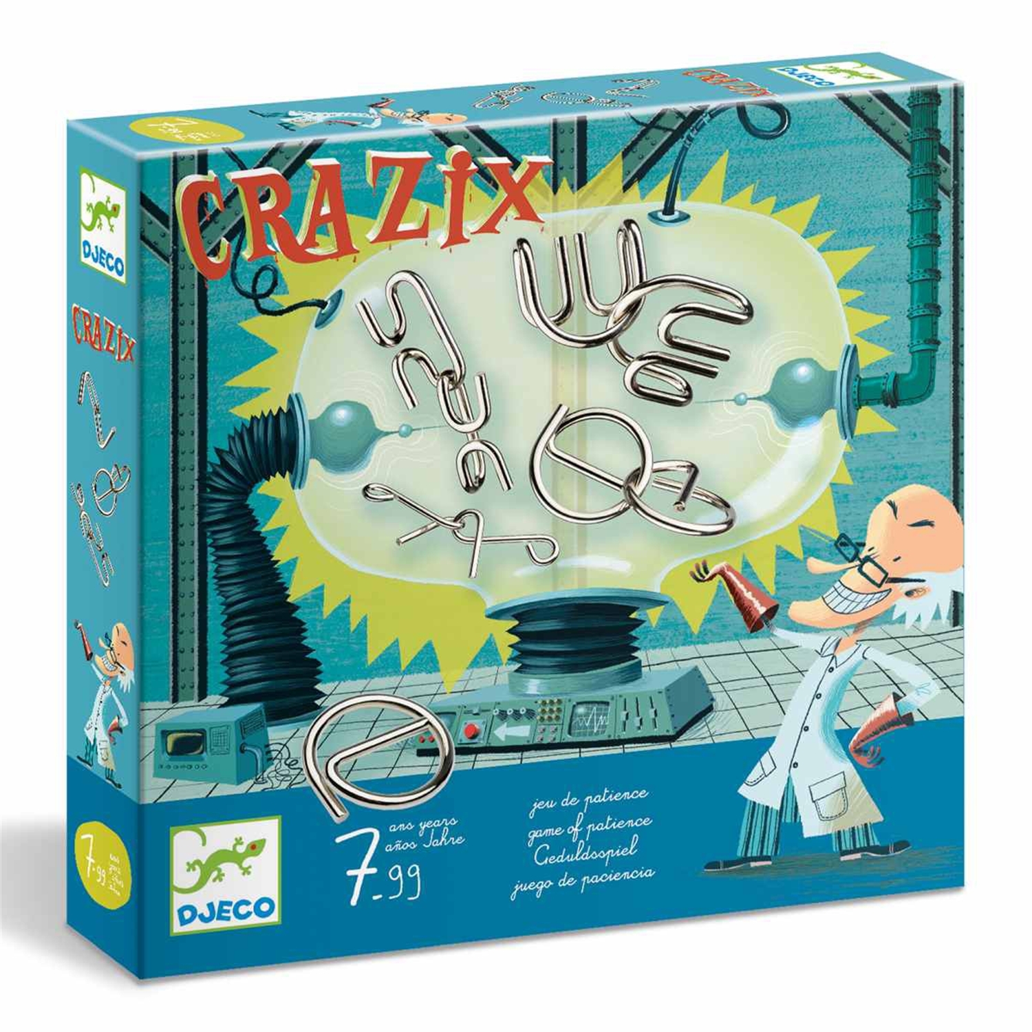 Djeco DJ08463 Knobelspiele: Crazix