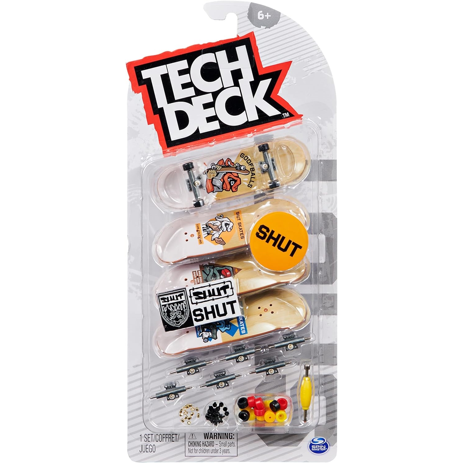 Spin Master 6028815 Tech Deck – Ultra DLX 4-pack (Ast)