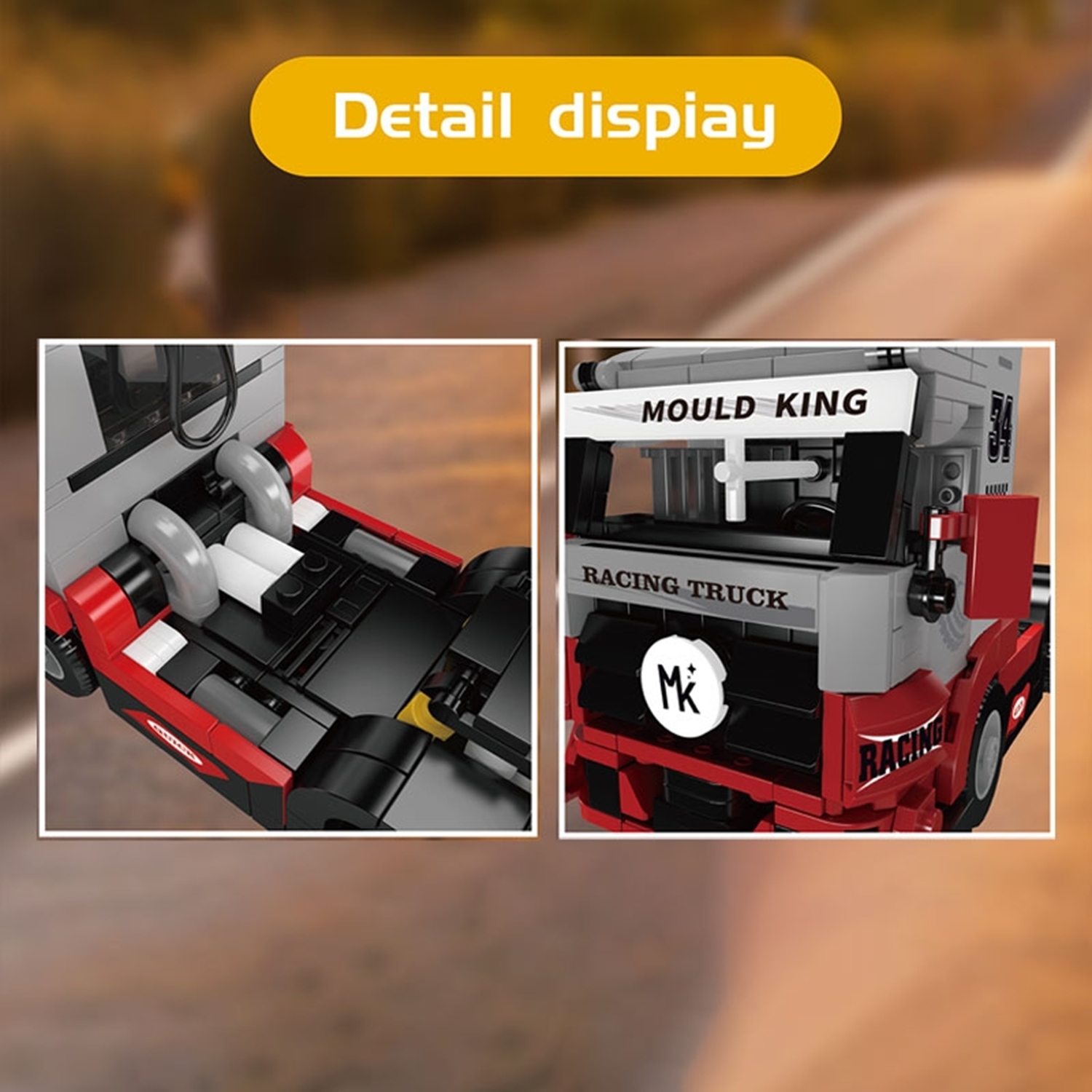 Mould King 24085 Racing-Truck