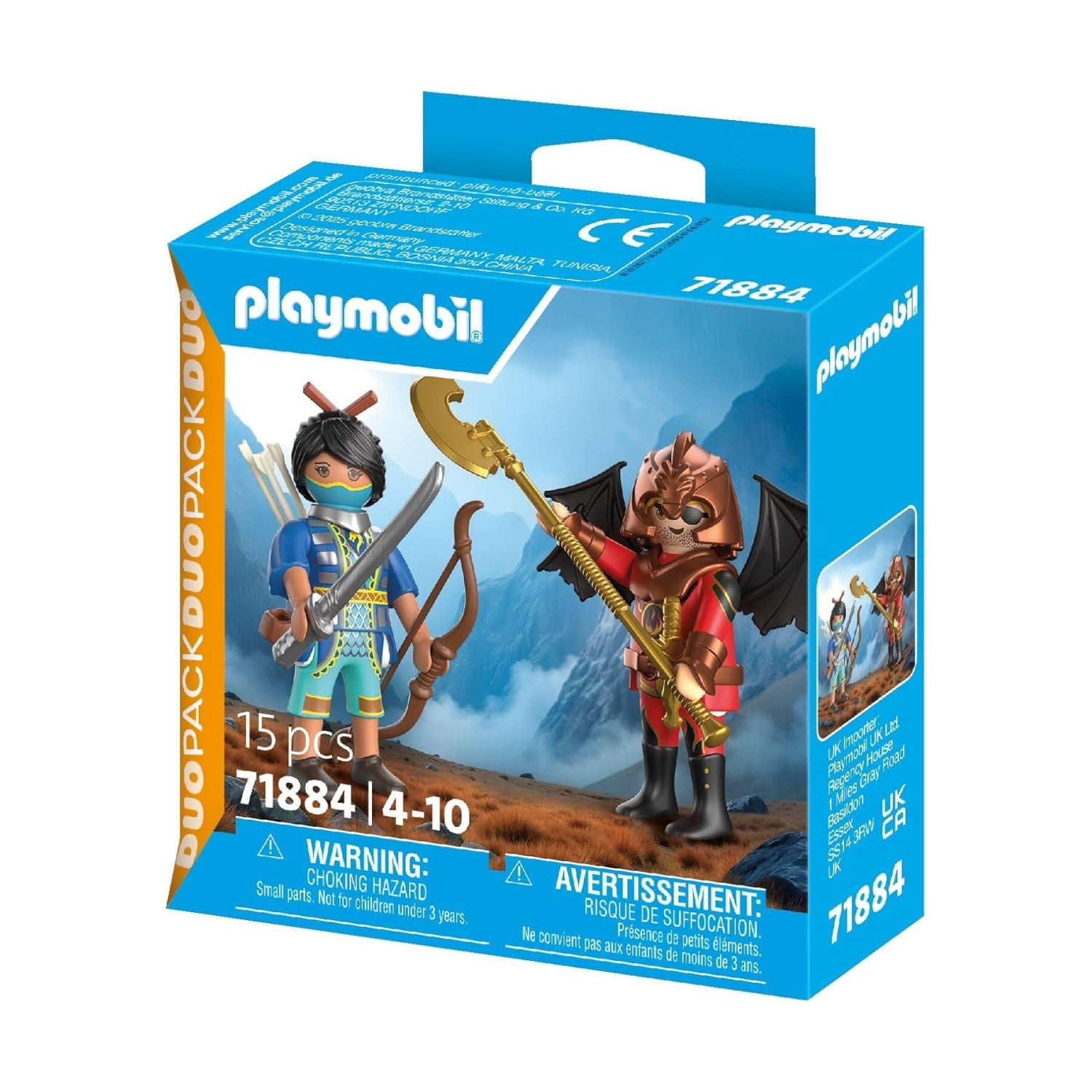 PLAYMOBIL 71884 DuoPack Novelmore vs. Burnham Duell